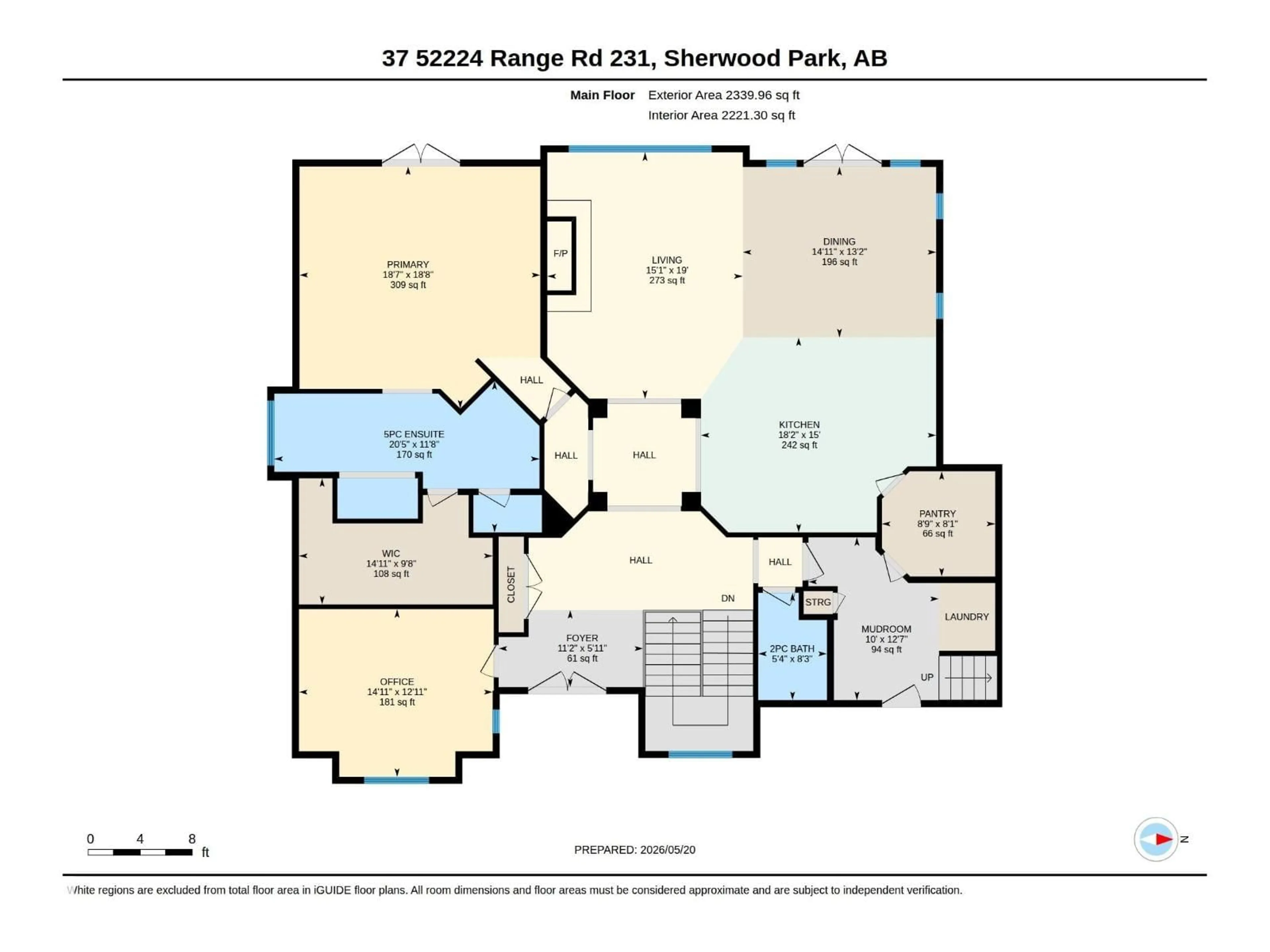 Floor plan for 37 - 52224 RGE ROAD 231, Rural Strathcona County Alberta T8B1N3