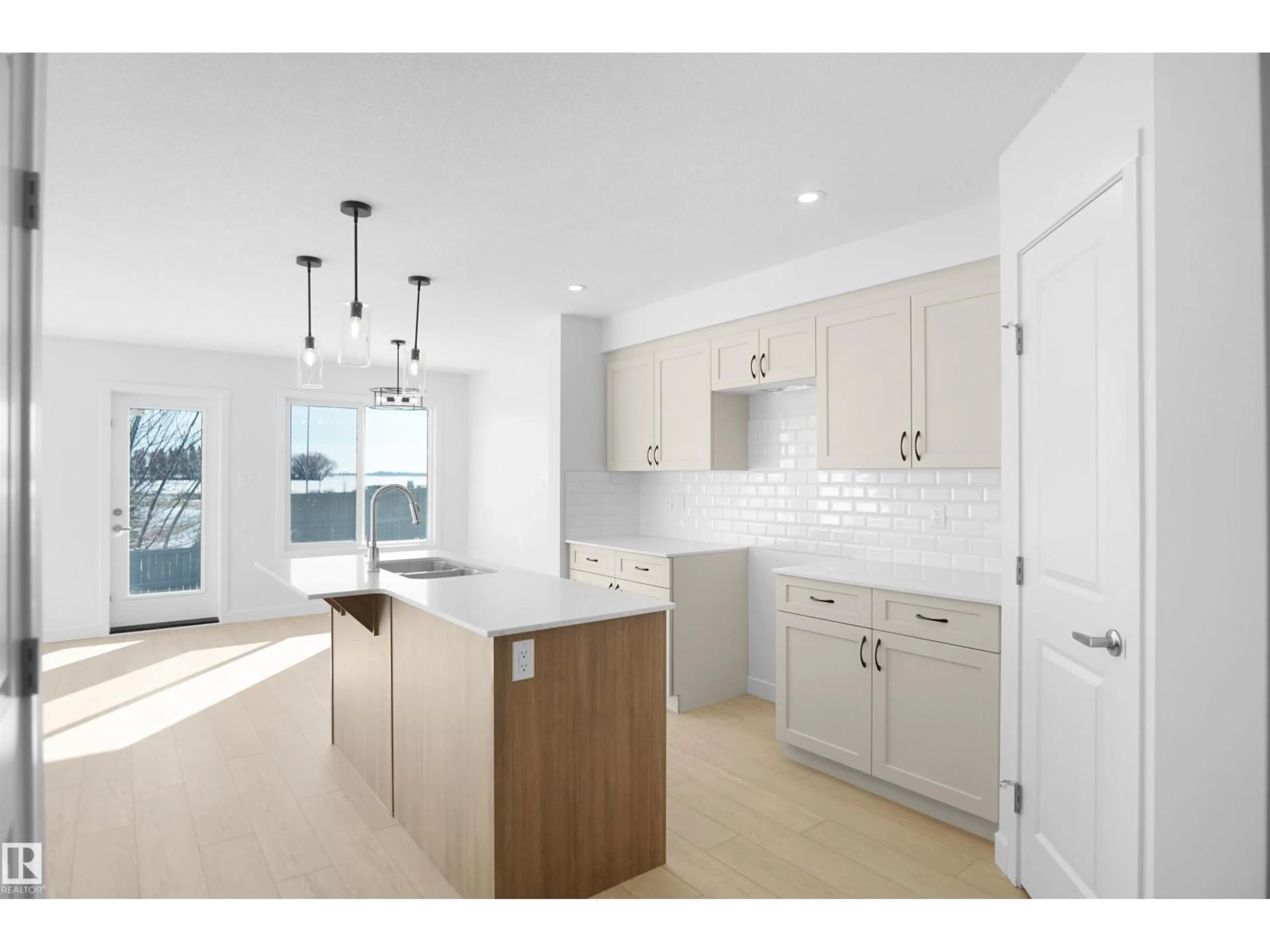 Open concept kitchen, ceramic/tile floor for 8891 CARSON WY, Edmonton Alberta T6W5H8