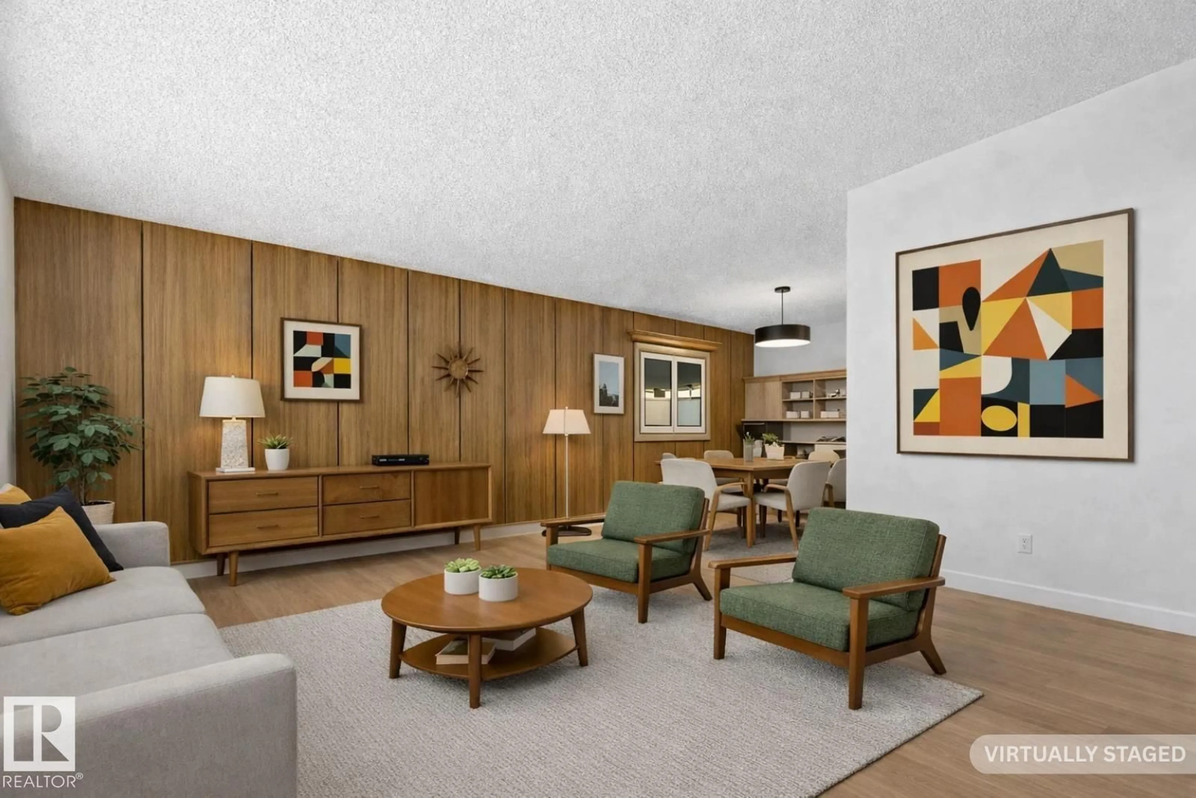 Living room with furniture, unknown for NW - 10629 79 ST, Edmonton Alberta T6A3H5