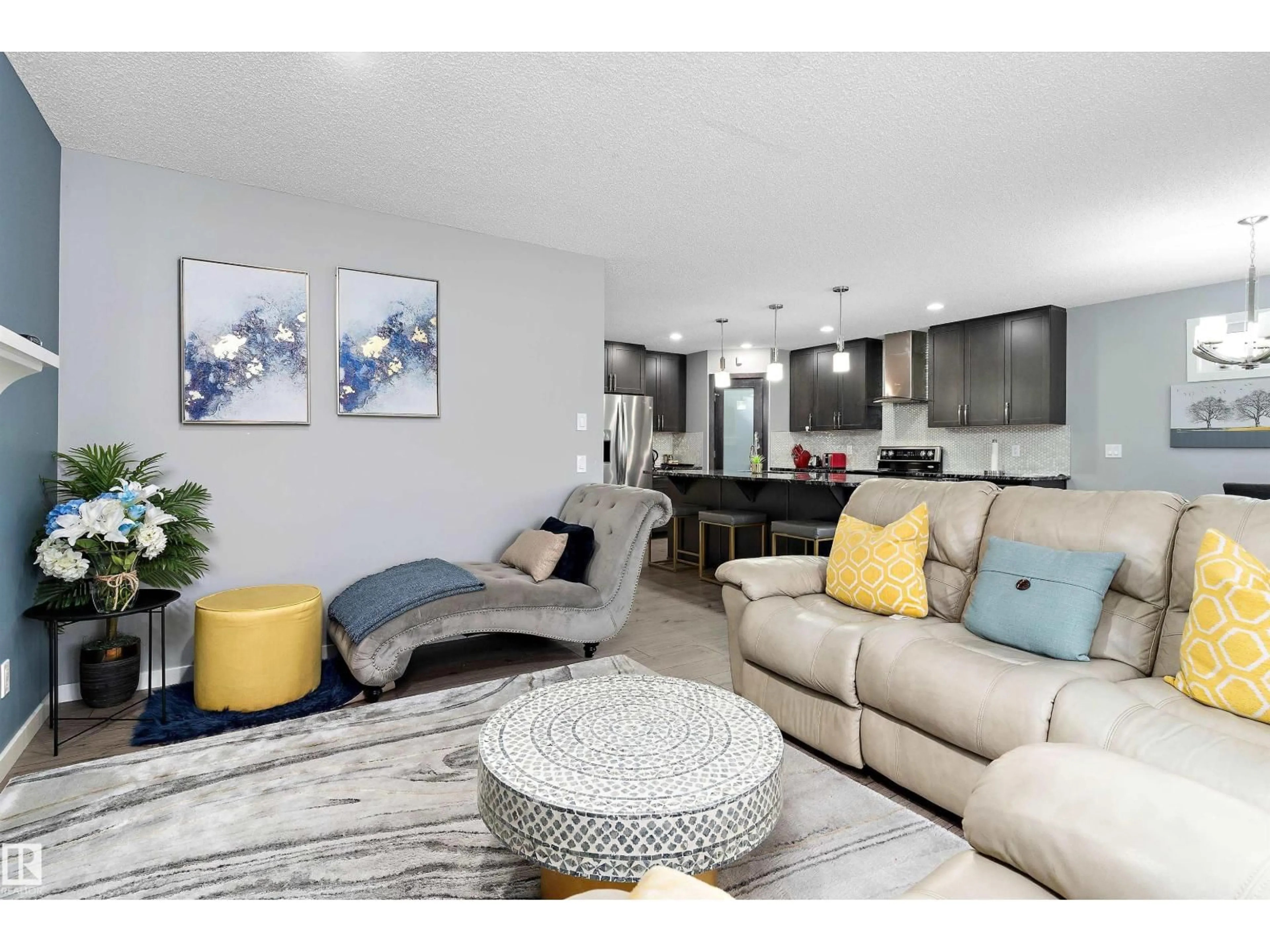 Living room with furniture, unknown for 4294 126A AV, Edmonton Alberta T5A1V5