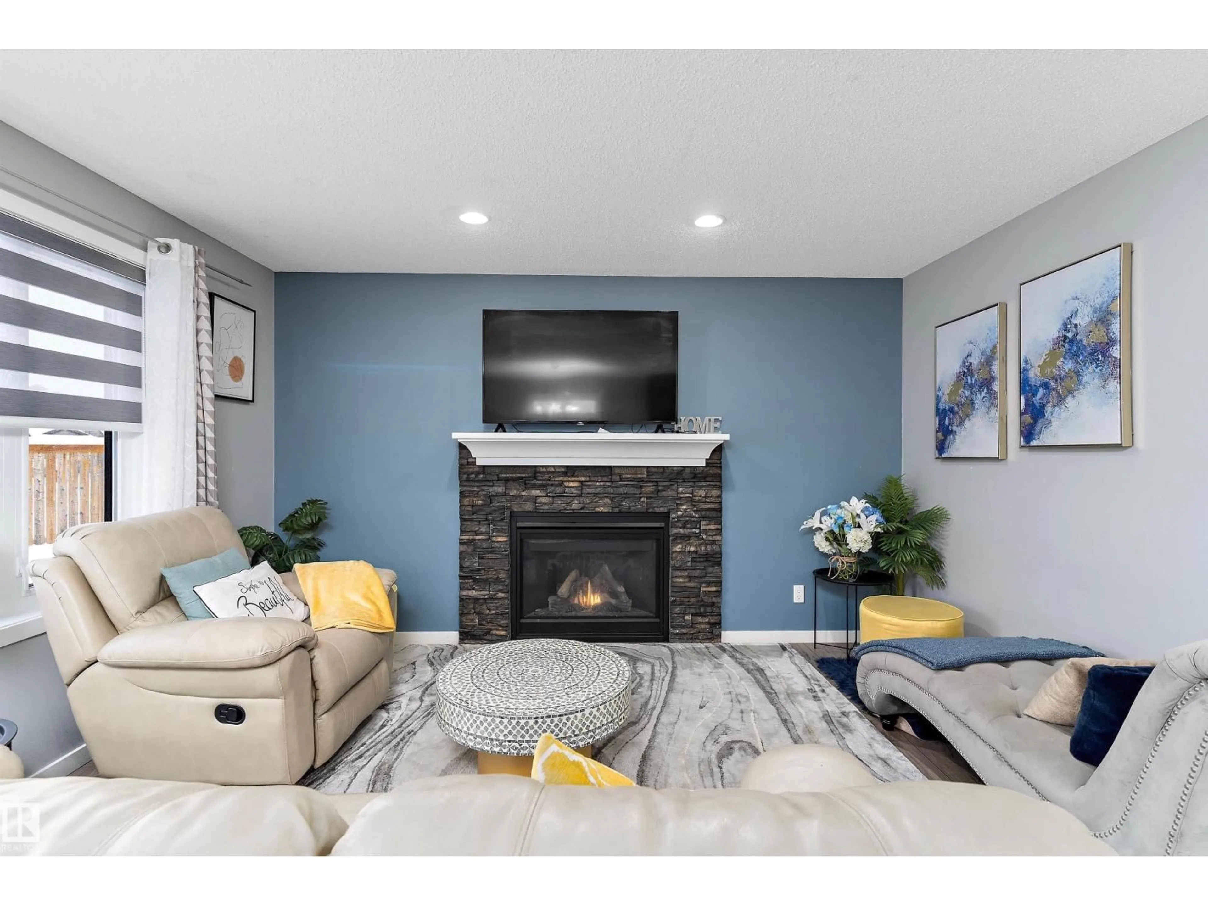 Living room with furniture, unknown for 4294 126A AV, Edmonton Alberta T5A1V5