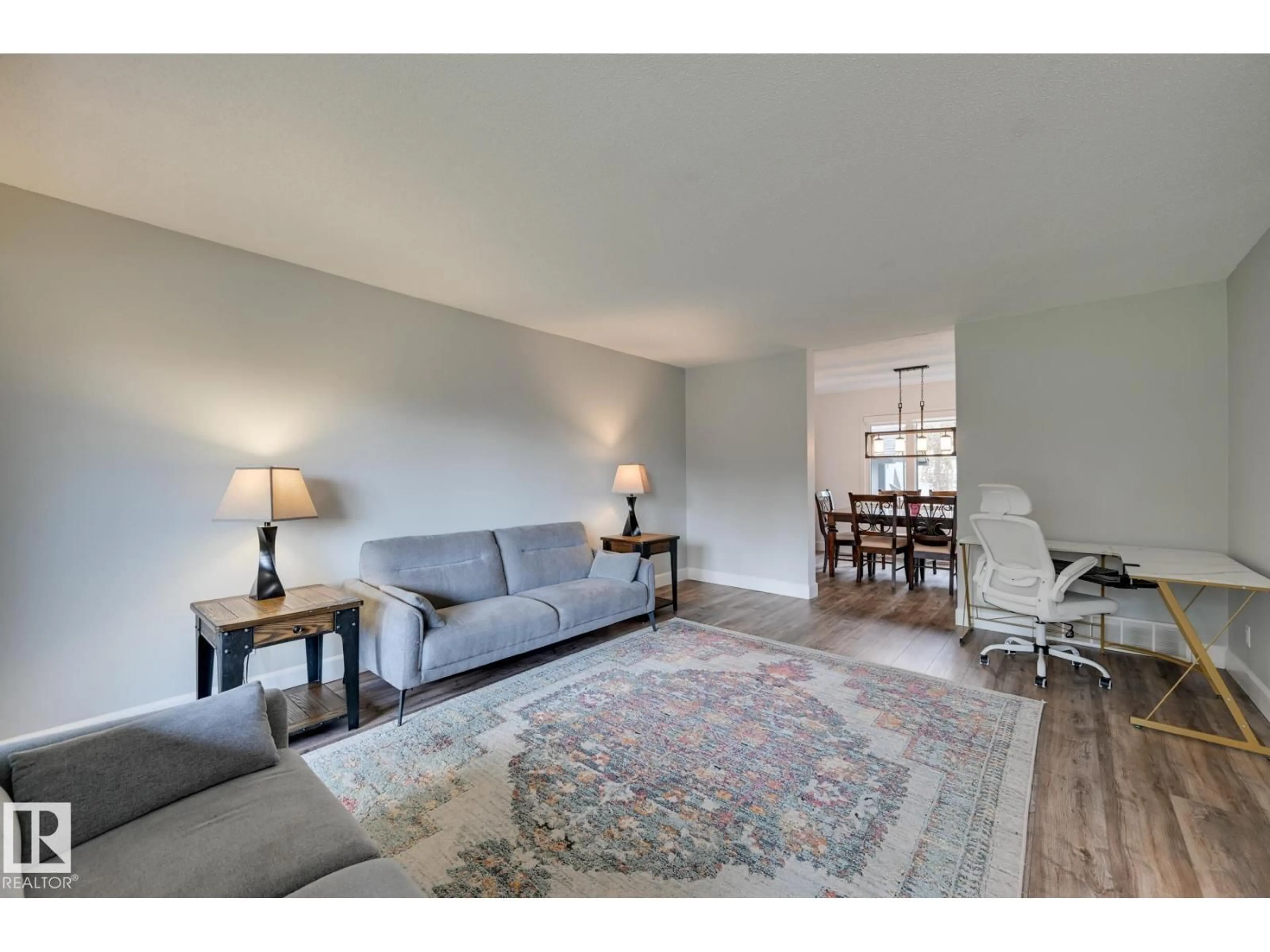 Living room with furniture, unknown for 13 CLEARWATER, Devon Alberta T9G1C8