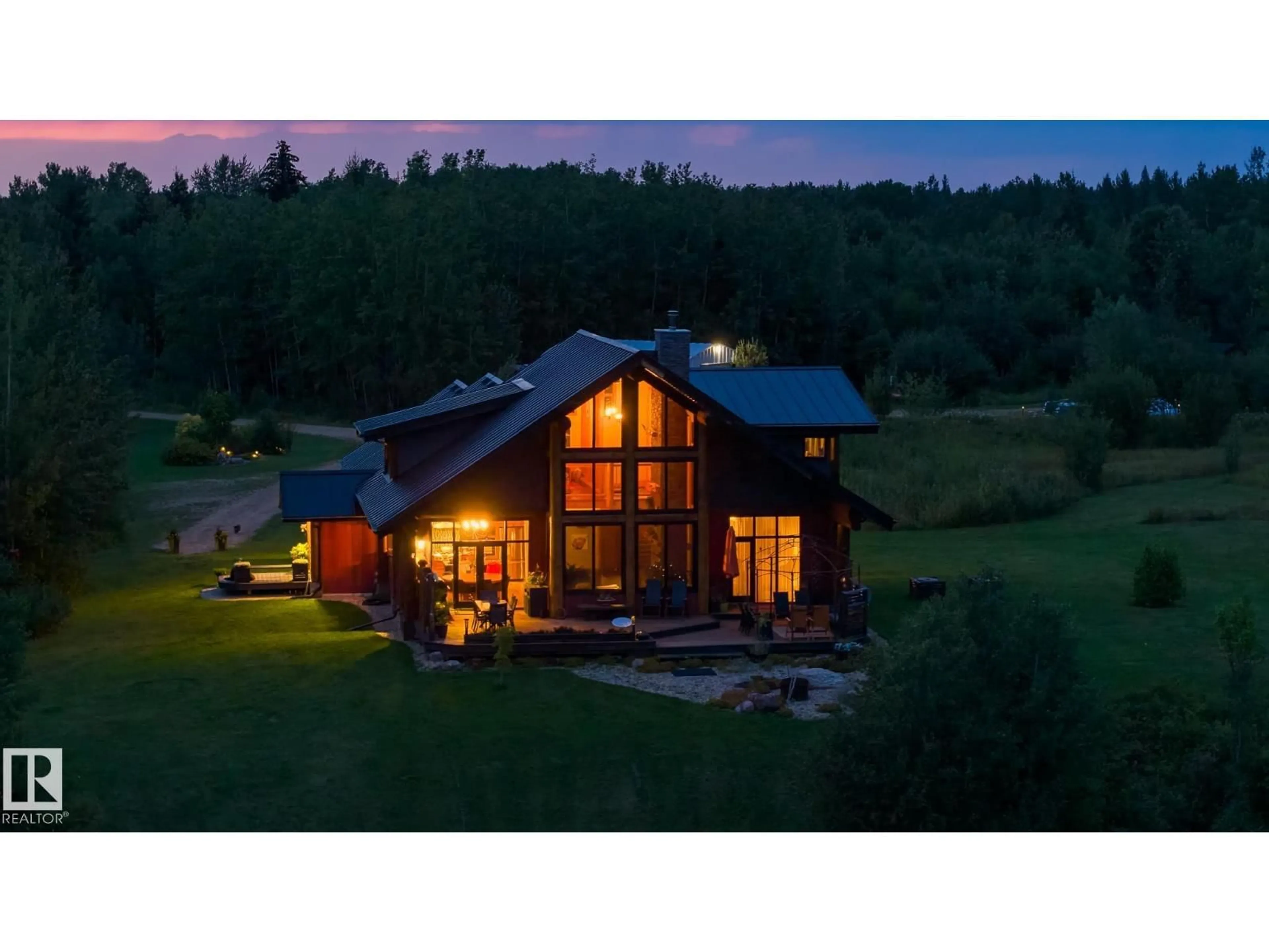 A pic from outside/outdoor area/front of a property/back of a property/a pic from drone, mountain view for 26427 TOWNSHIP ROAD 650, Rural Westlock County Alberta T0G0Y0
