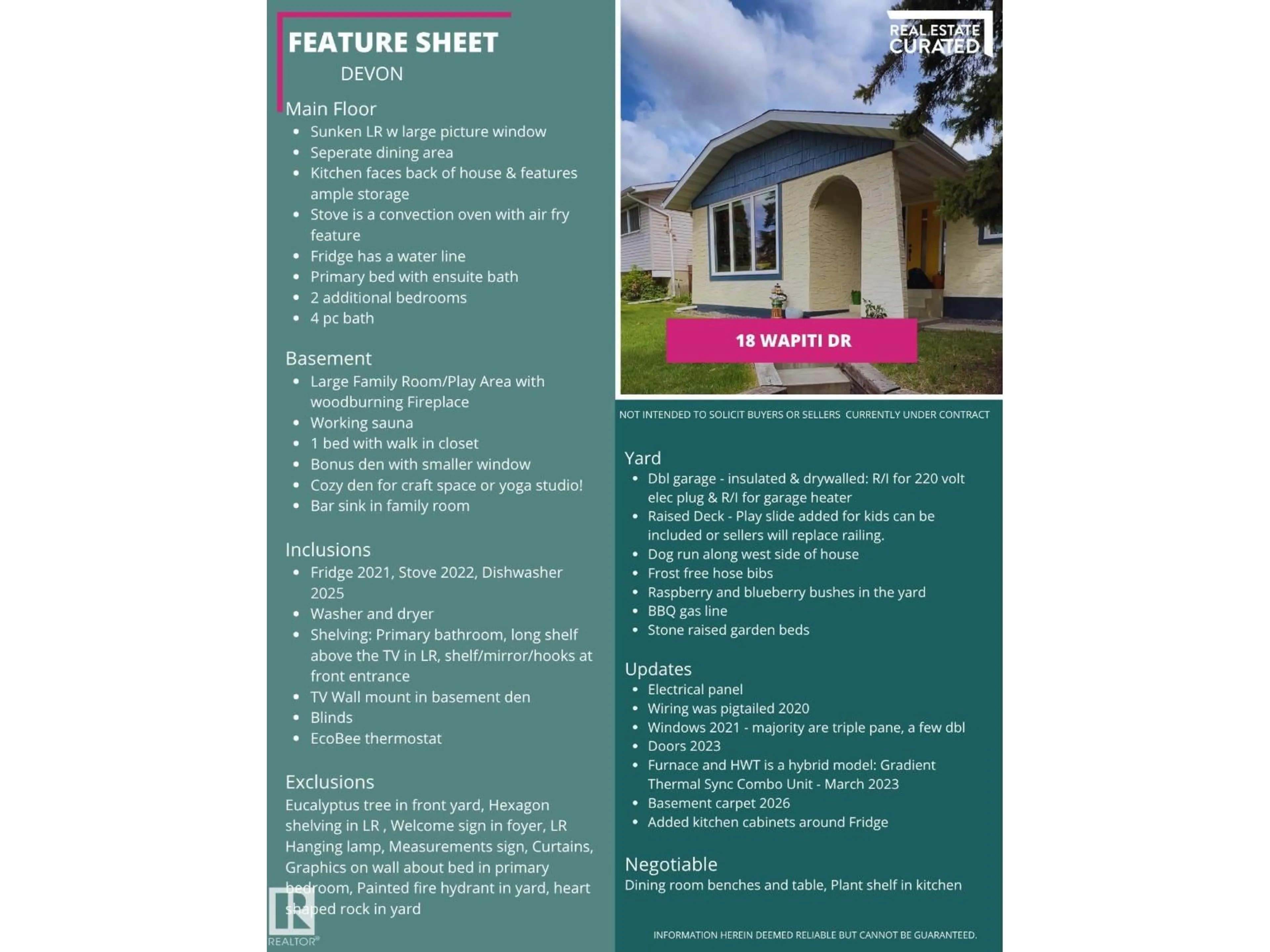Home with vinyl exterior material, street for 18 WAPITI DR, Devon Alberta T9G1R3