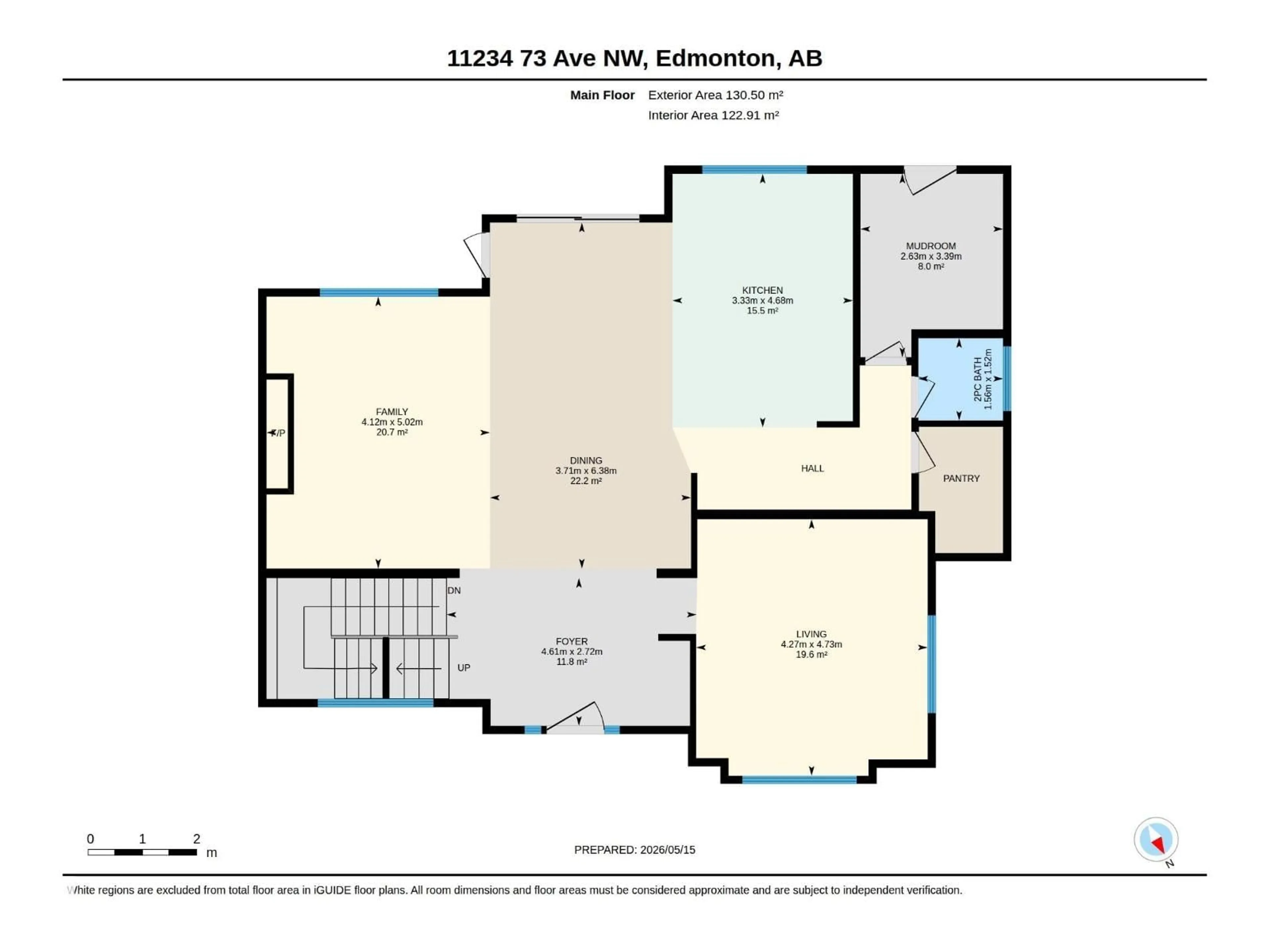 Floor plan for 11234 73 AV, Edmonton Alberta T6G0C6