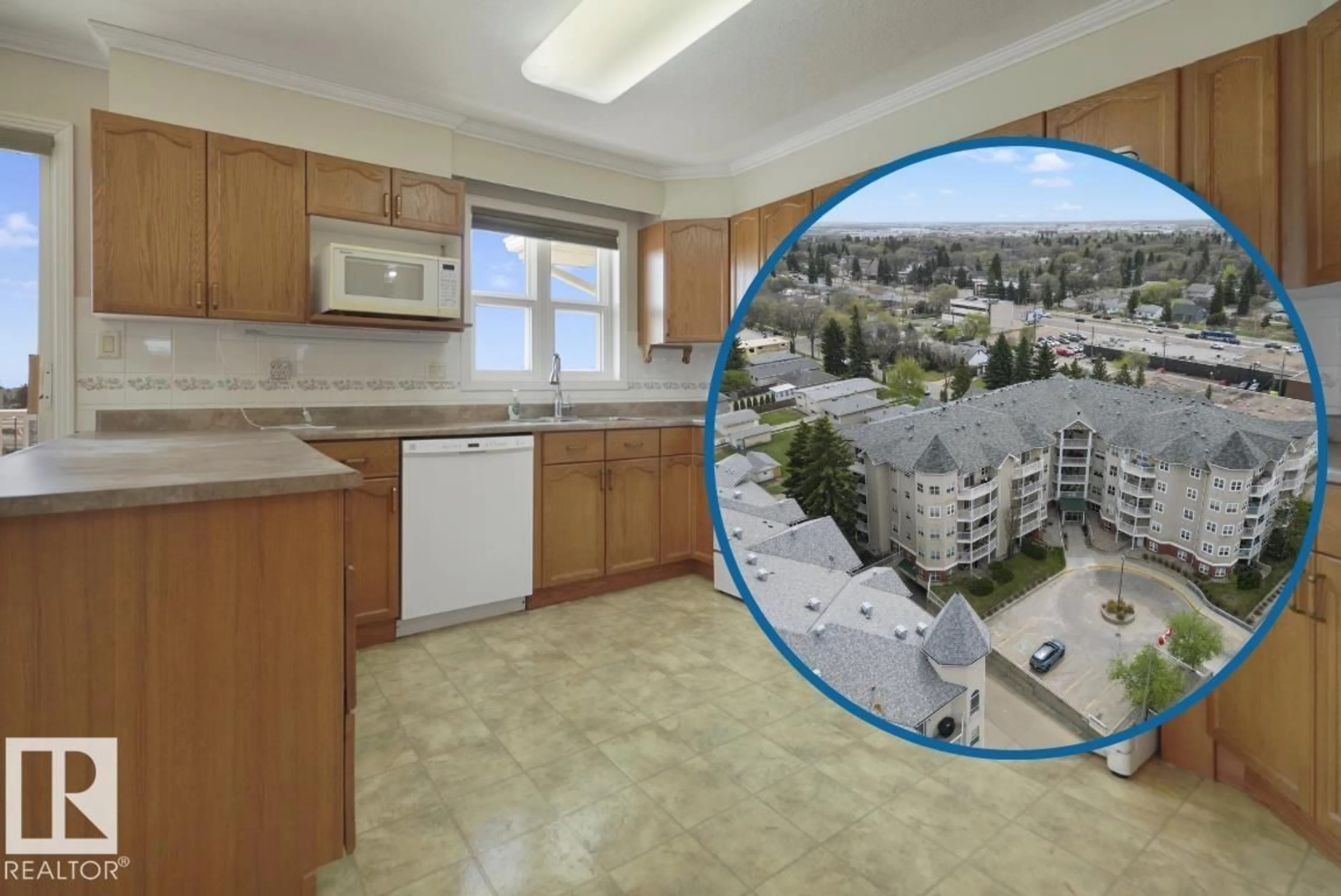 Standard kitchen, unknown for 506 - 8315 83 ST, Edmonton Alberta T6C4R8