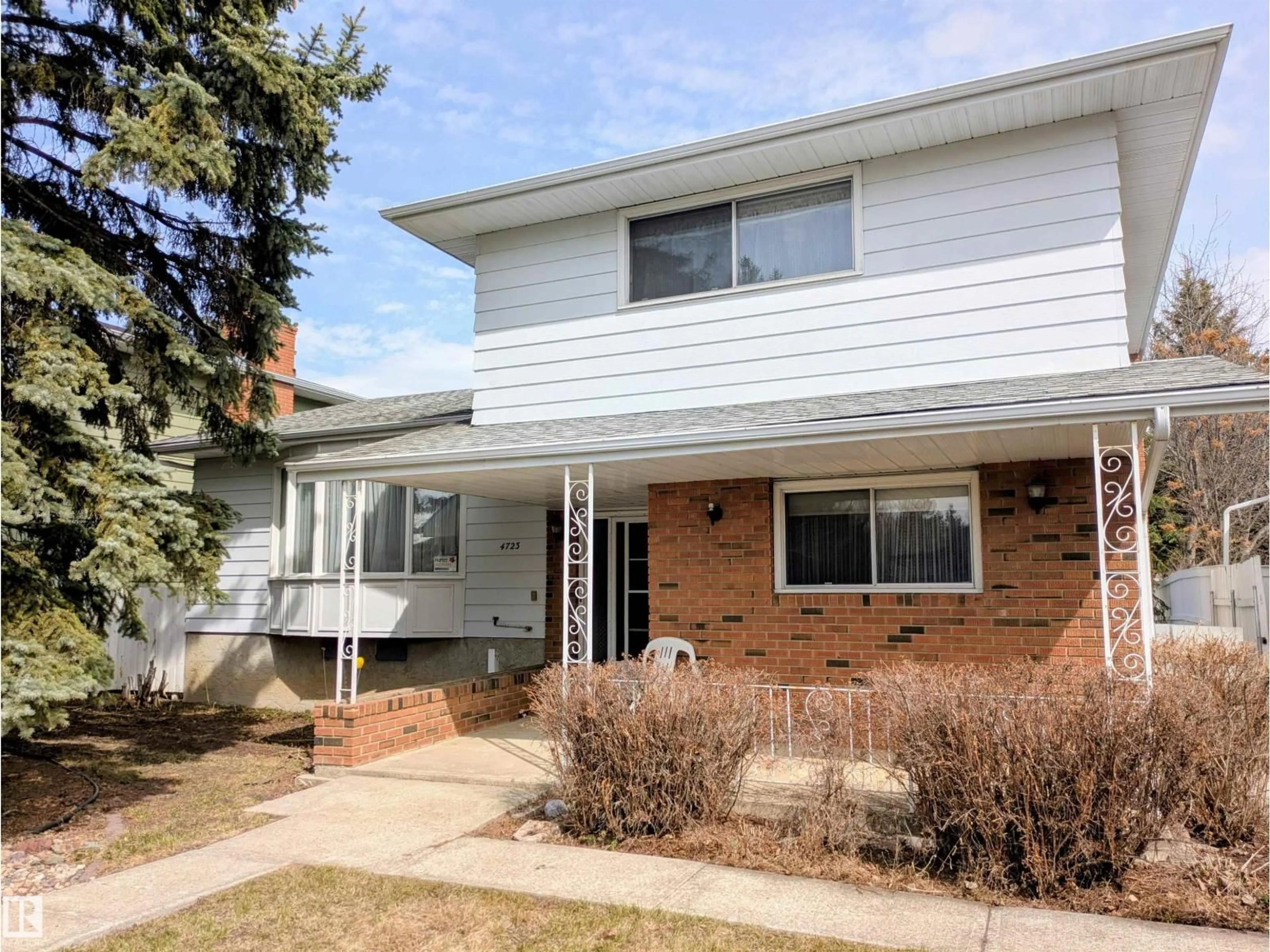 Home with brick exterior material, street for 4723 143 ST, Edmonton Alberta T6H4C7