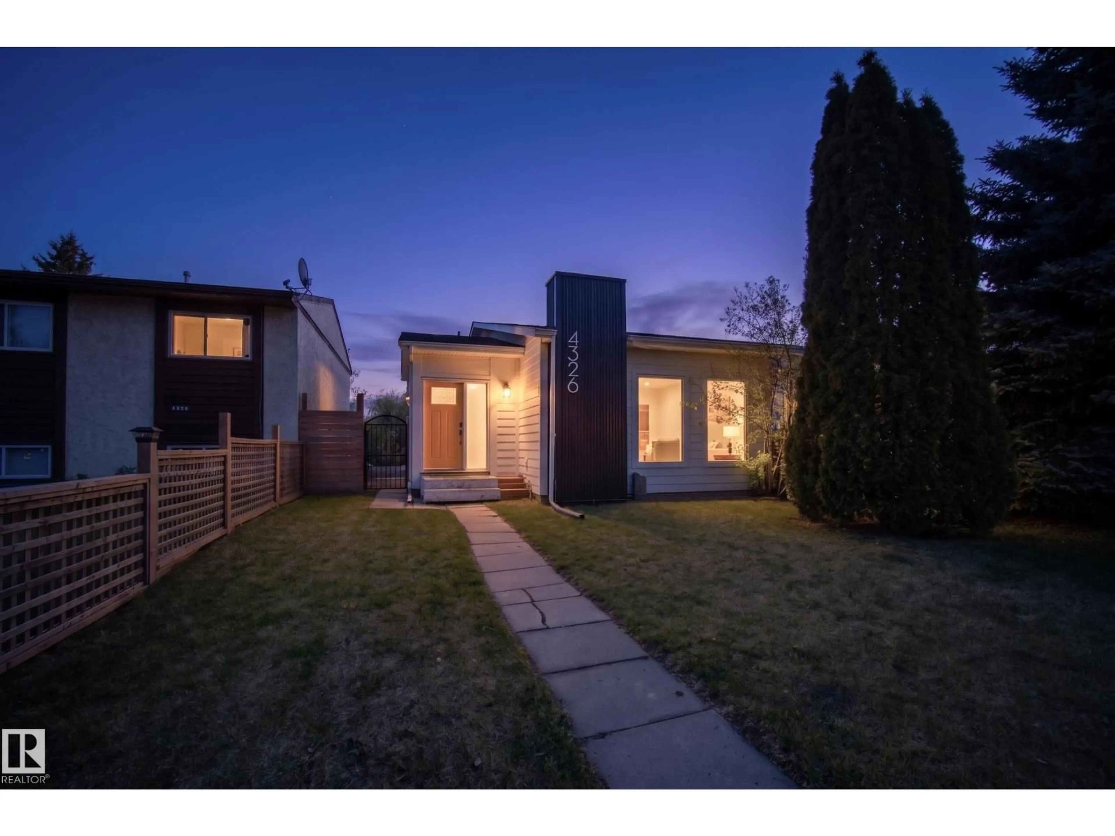 Home with brick exterior material, street for 4326 37 ST, Edmonton Alberta T6L4J7