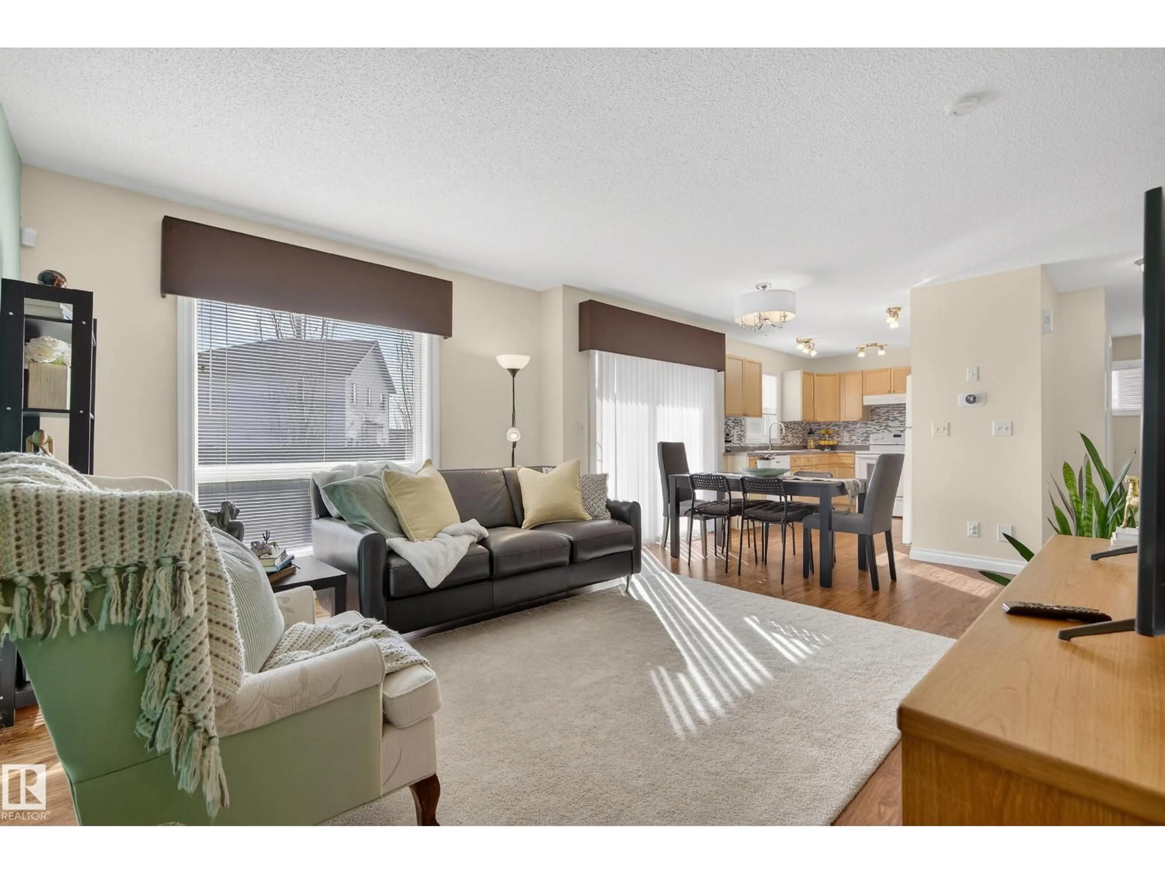 Living room with furniture, unknown for 88 - 12050 17 AV, Edmonton Alberta T6W1X4
