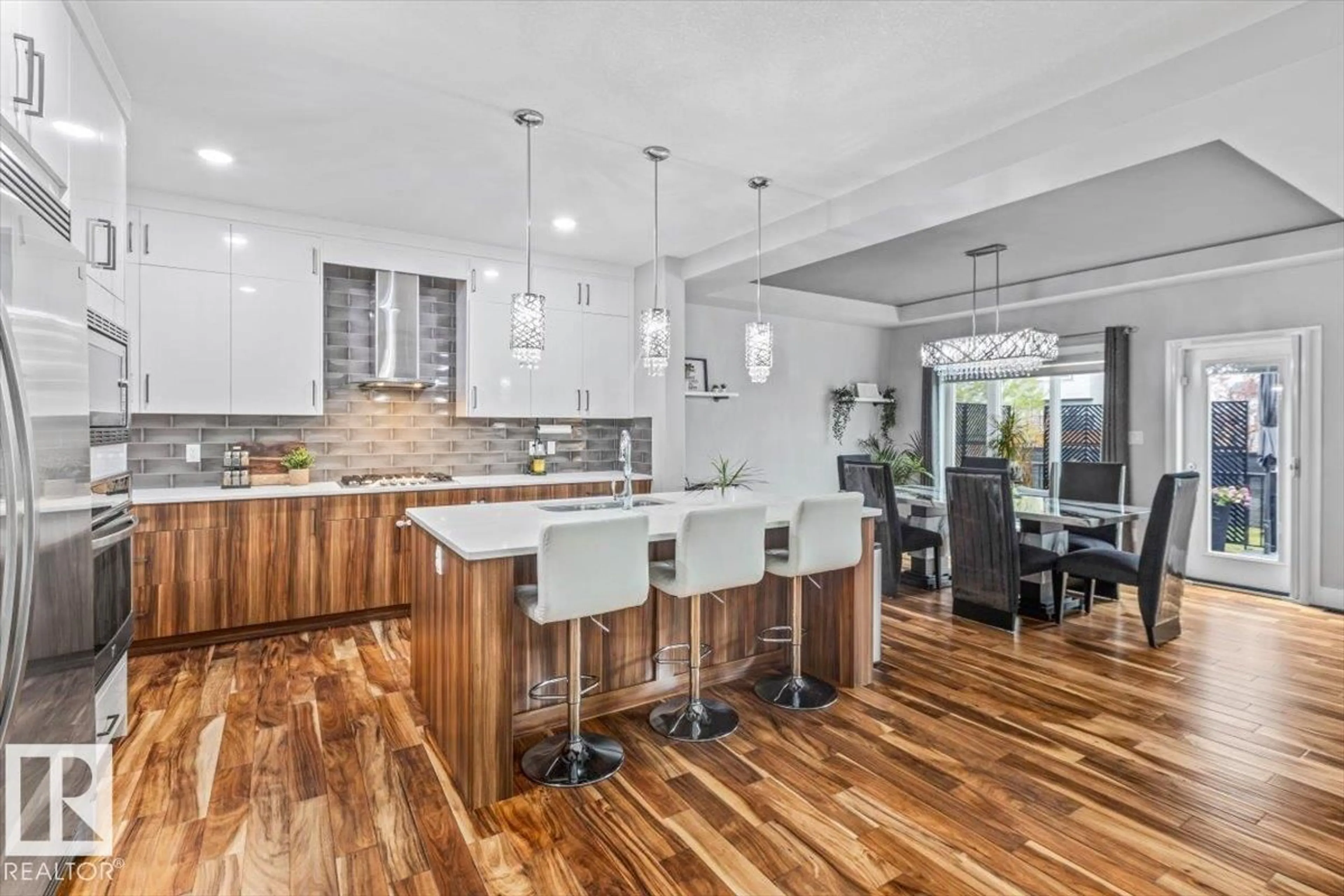 Open concept kitchen, unknown for 219 CRANBERRY BN, Fort Saskatchewan Alberta T8L0R4