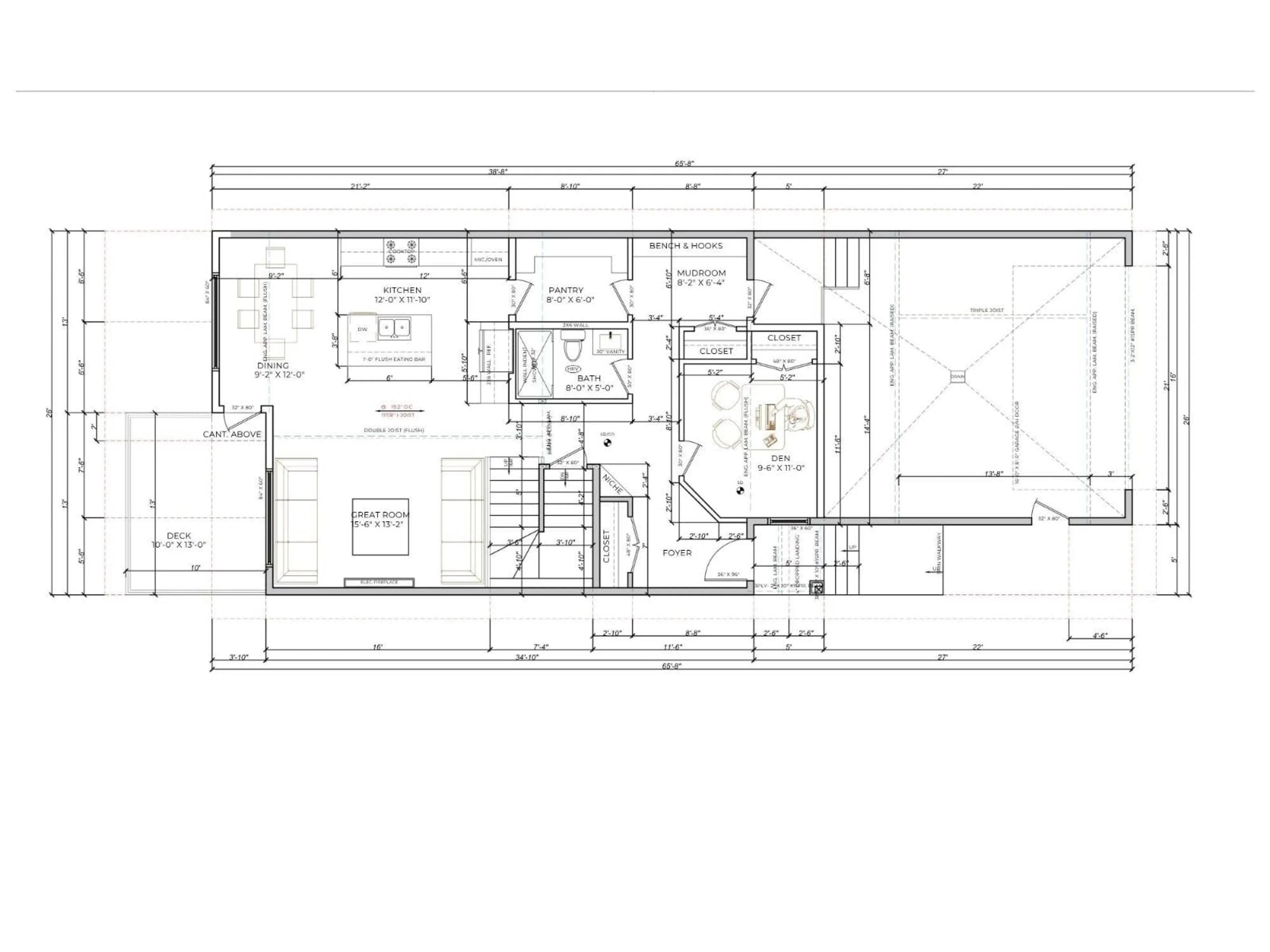 Floor plan for 222 ELLIOTT WD, Fort Saskatchewan Alberta T8L3V9