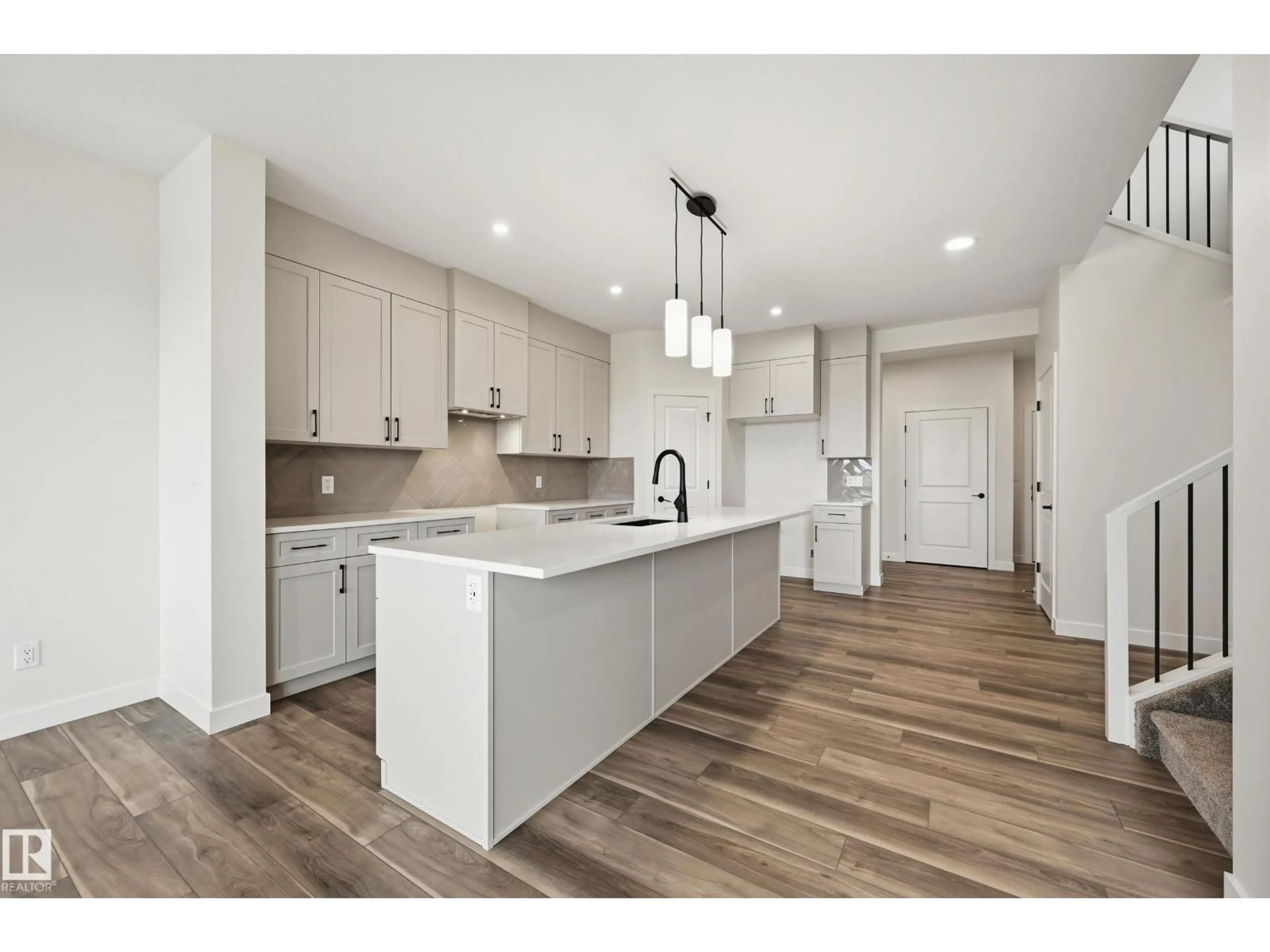 Open concept kitchen, unknown for 22376 90 AV, Edmonton Alberta T5T7X2