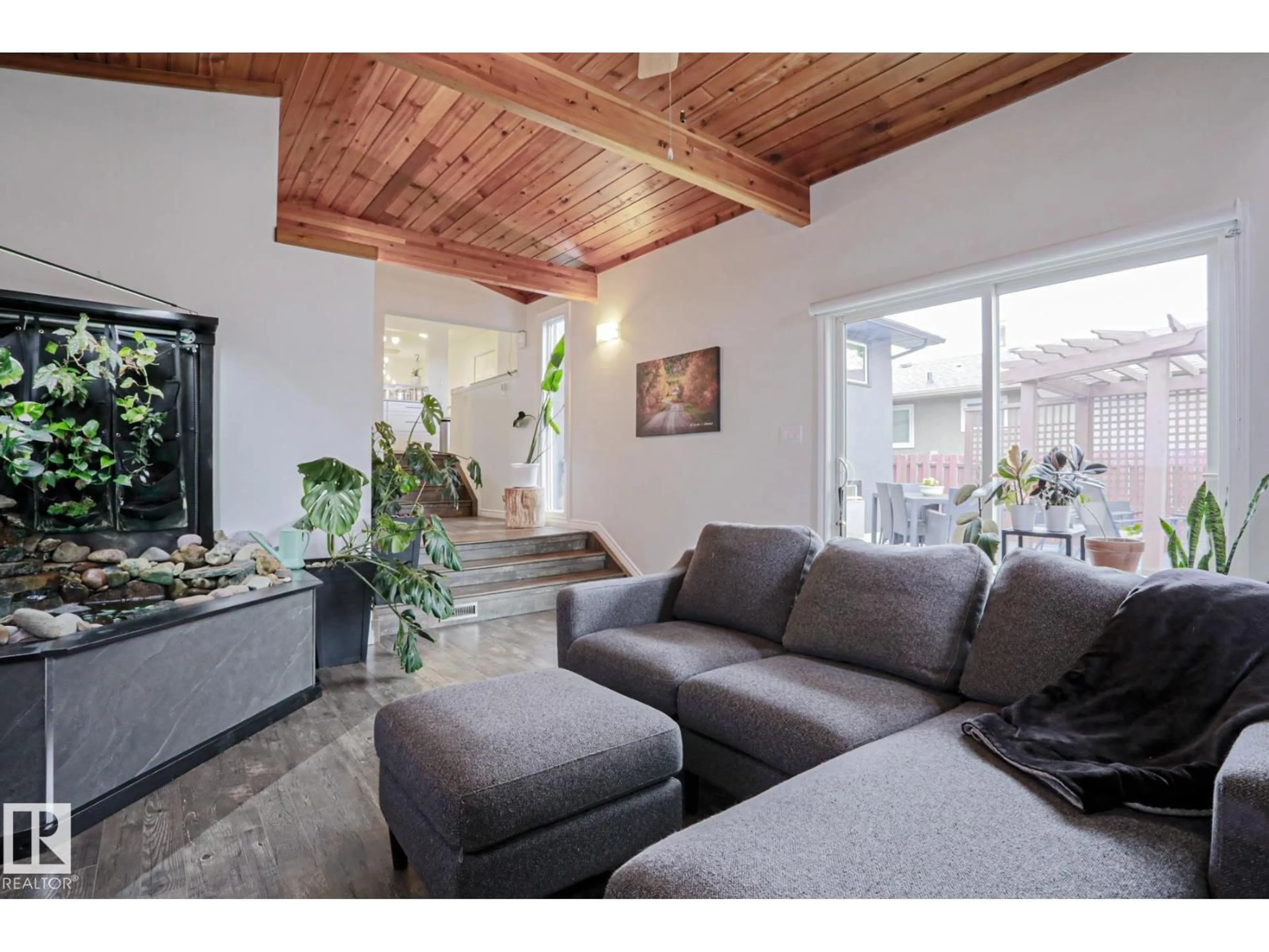 Living room with furniture, unknown for NW - 9828 169 ST, Edmonton Alberta T5P3X4