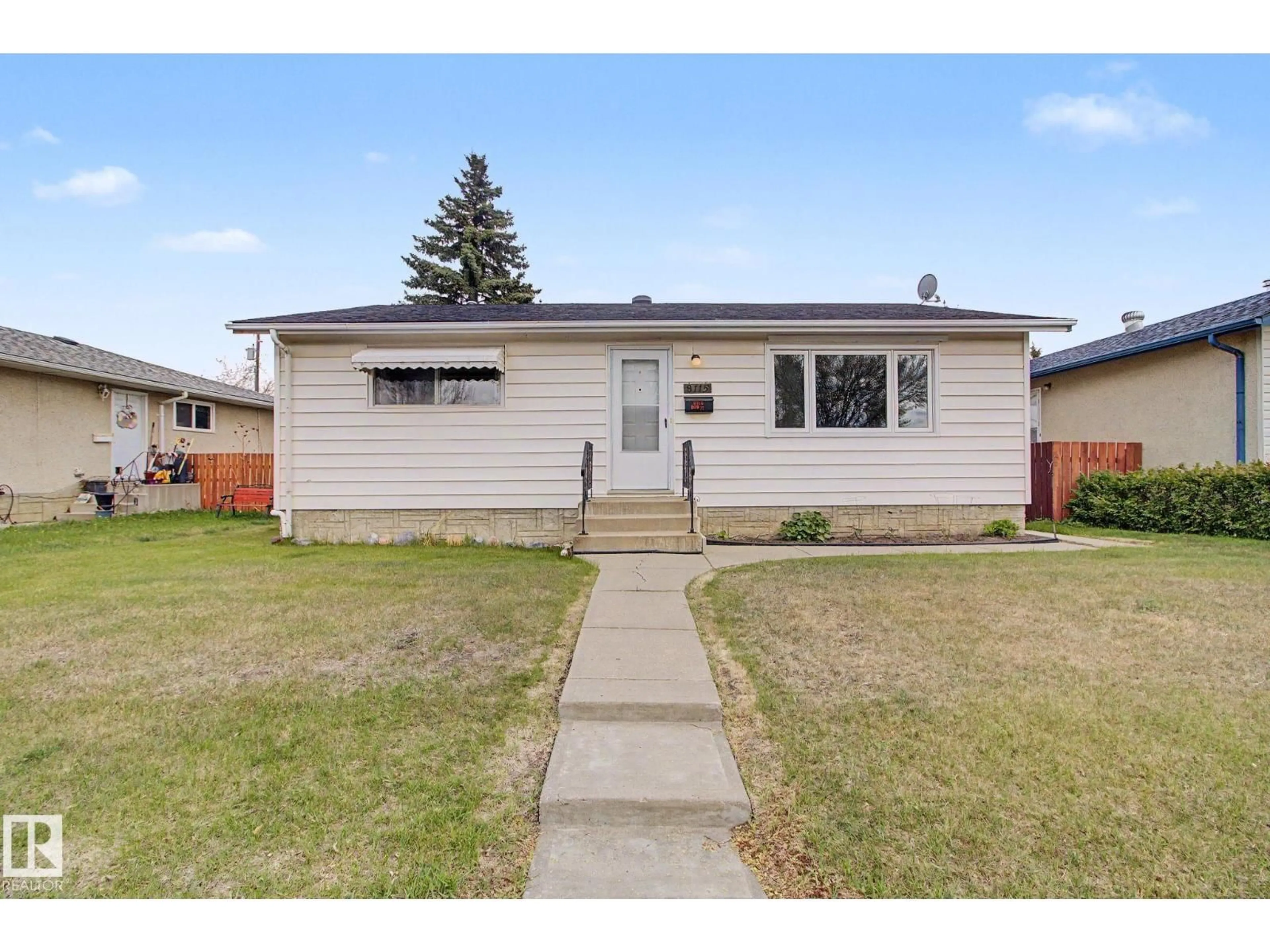 Home with vinyl exterior material, street for NW - 8115 169 ST, Edmonton Alberta T5R2W4