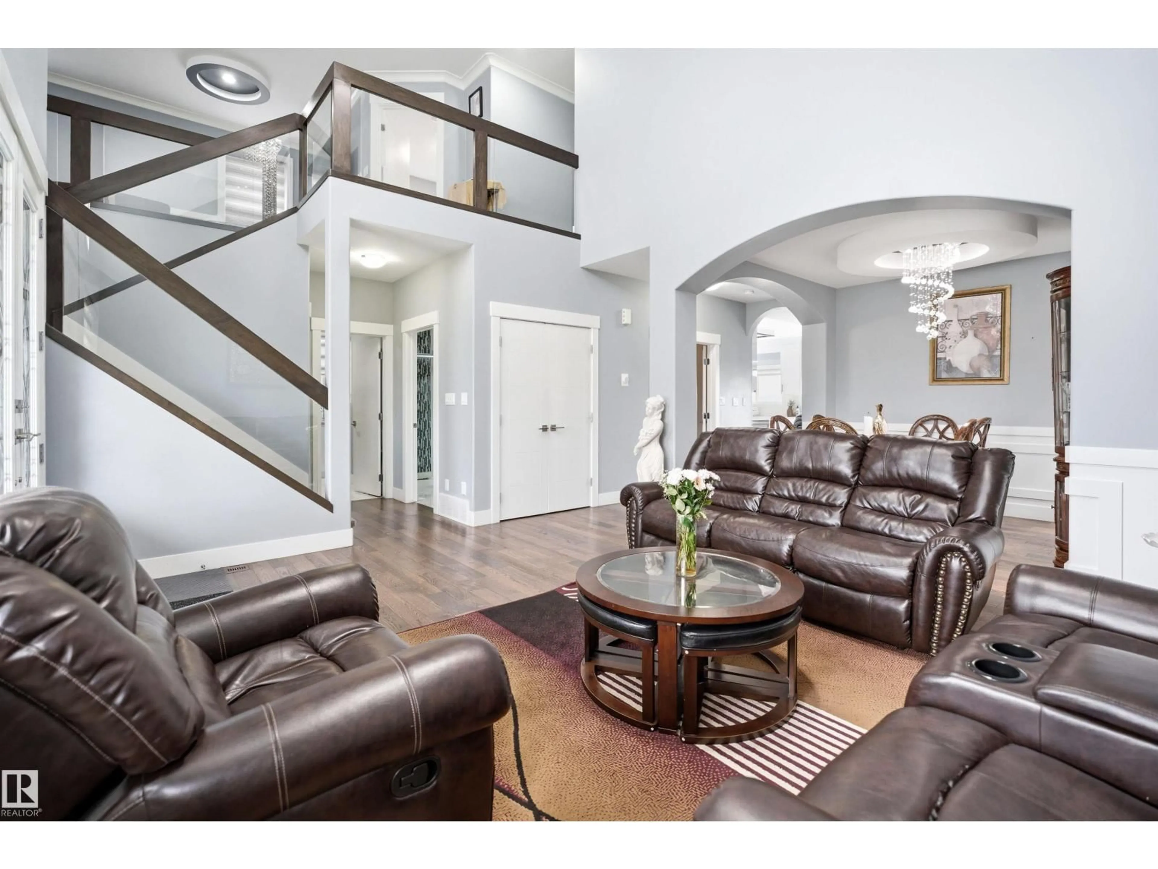 Living room with furniture, unknown for 3909 49 AVE, Beaumont Alberta T4X1Y7