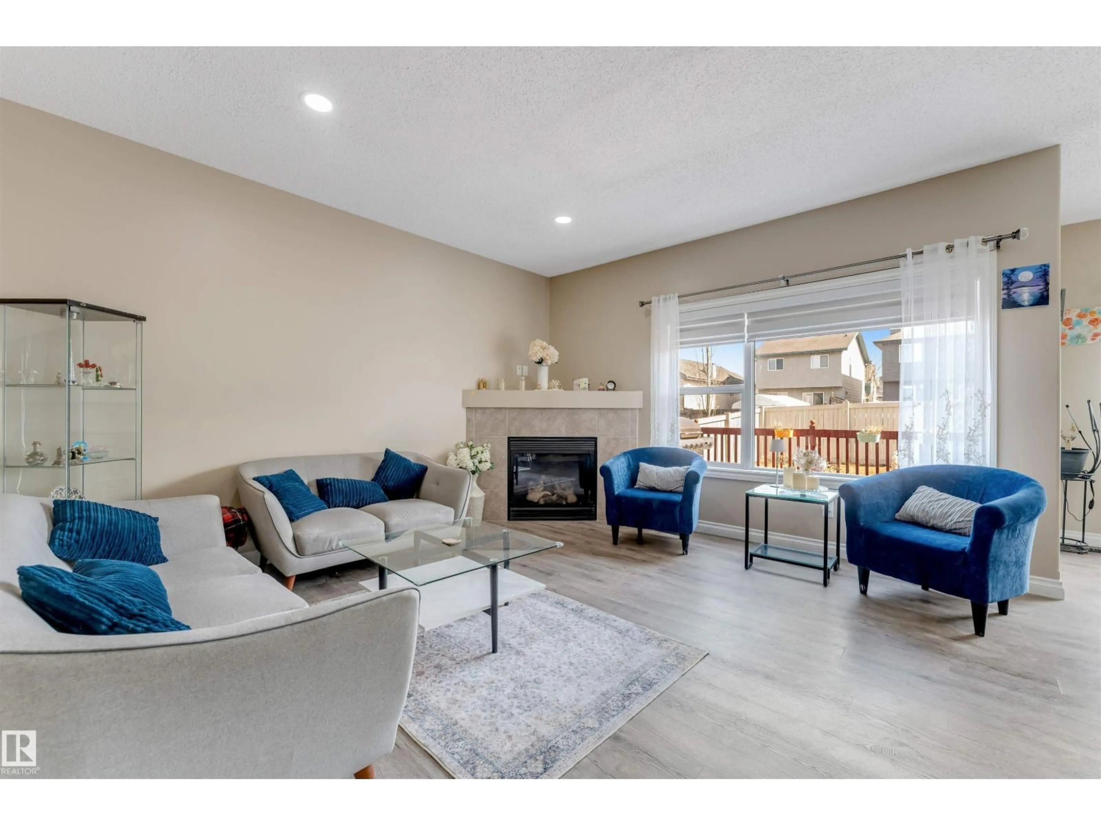 Living room with furniture, unknown for SW - 121 64 ST, Edmonton Alberta T6X0B6