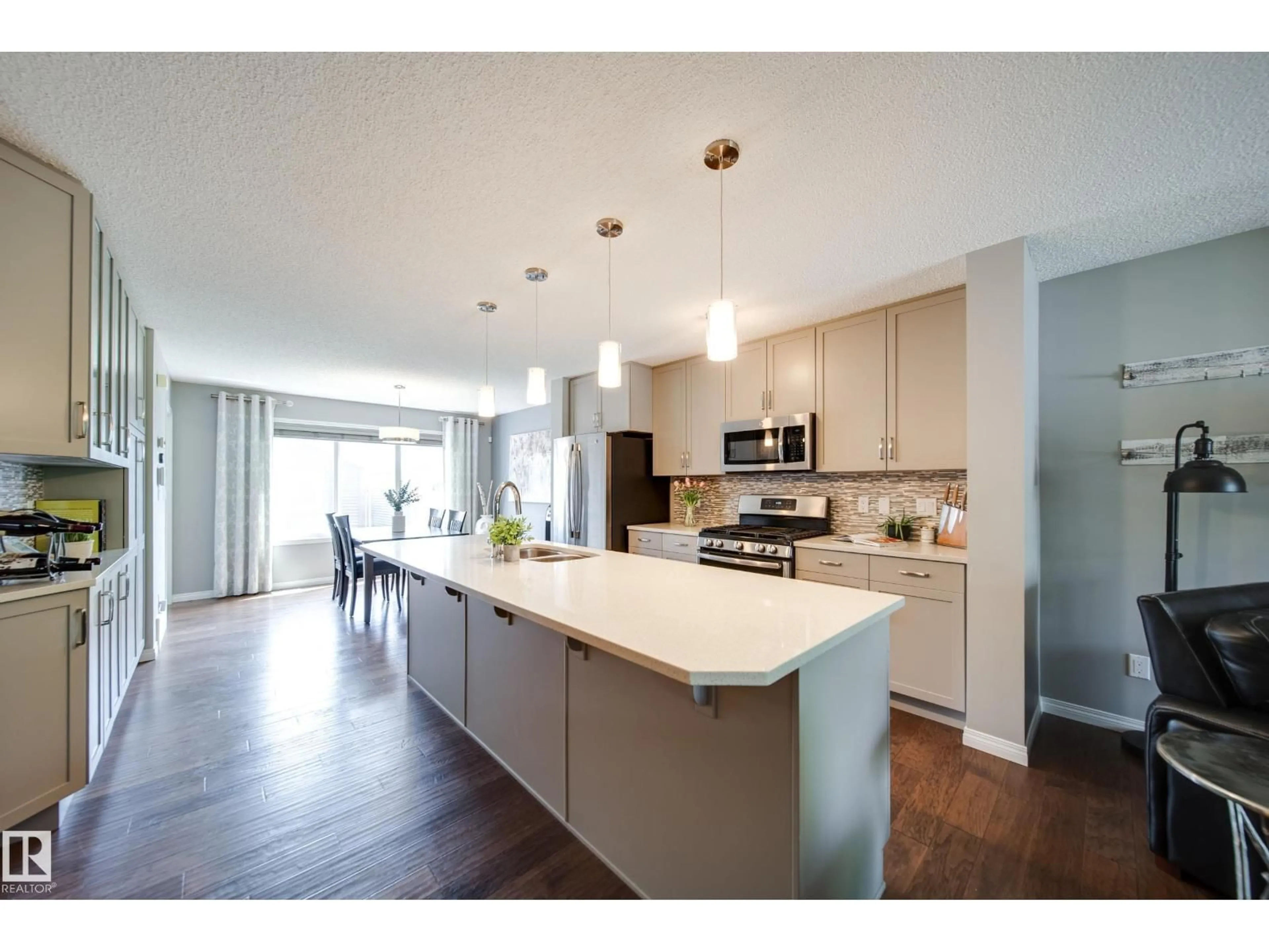 Open concept kitchen, unknown for SW - 3365 ORCHARDS LINK LI, Edmonton Alberta T6X2B4