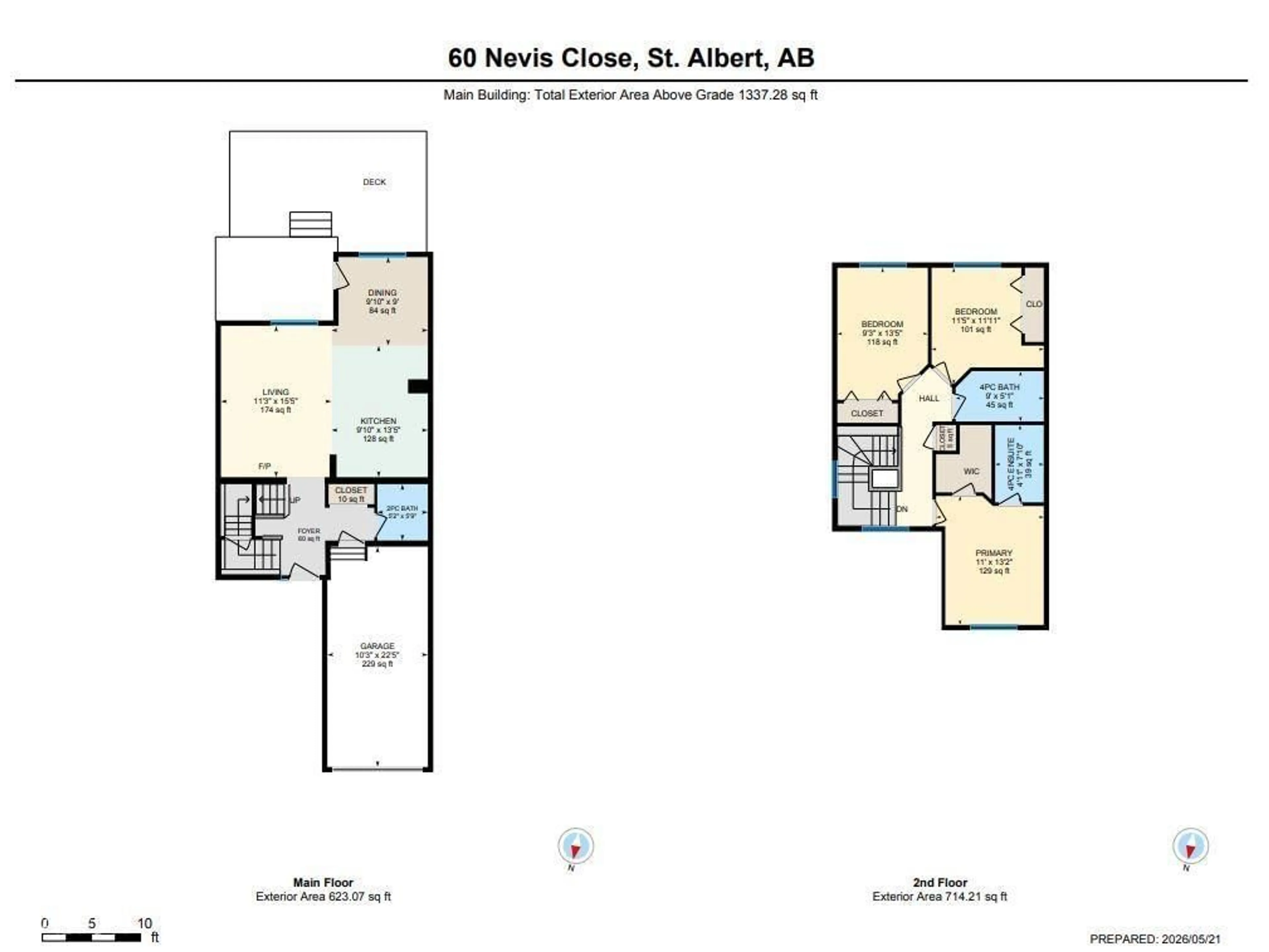 Floor plan for 60 NEVIS CL, St. Albert Alberta T8N0R7