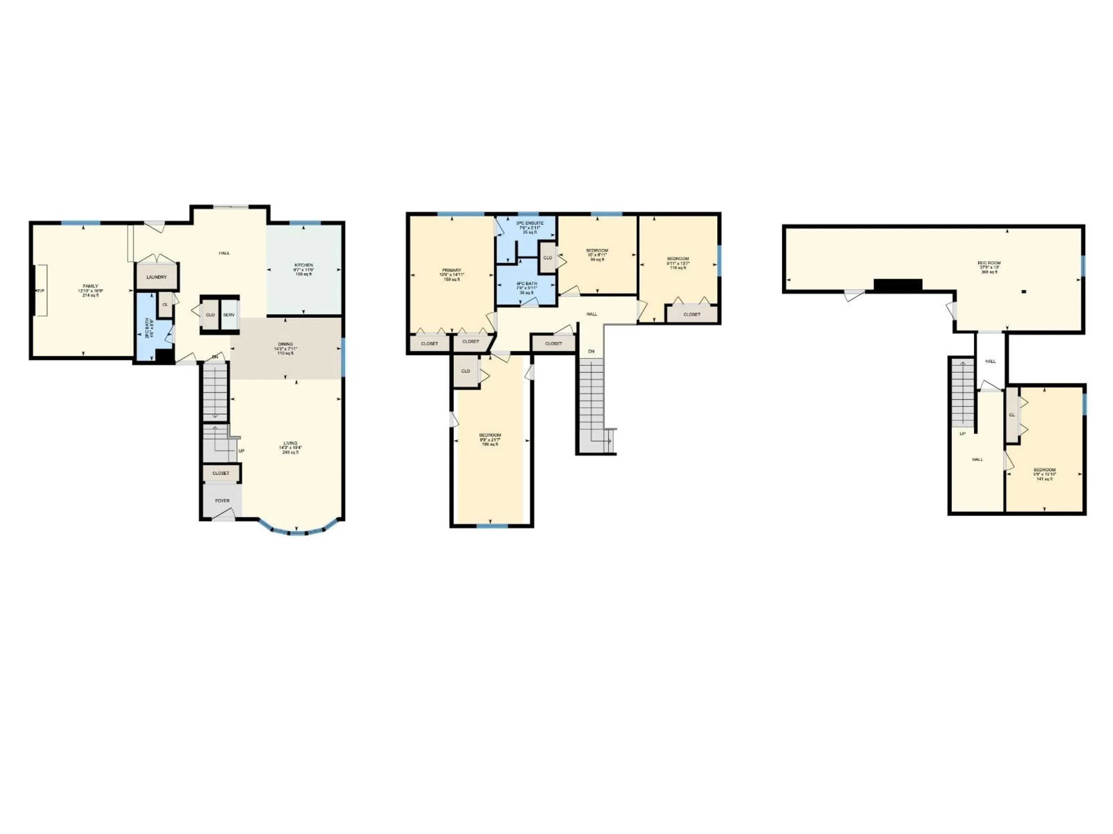 Floor plan for NW - 6410 187A ST, Edmonton Alberta T5T2N4