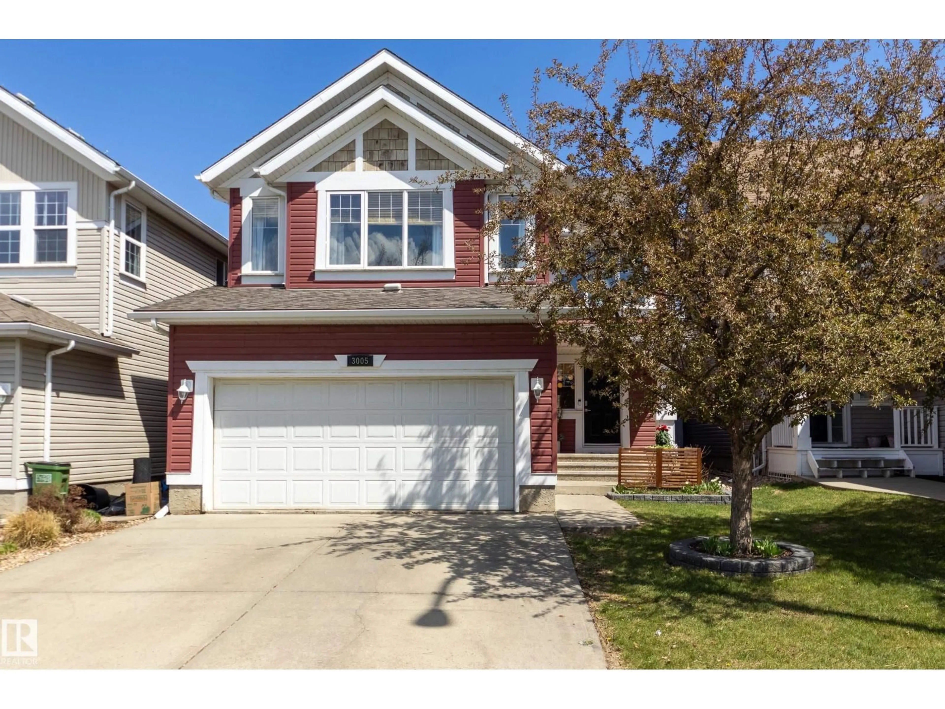 Home with vinyl exterior material, street for SW - 3005 SPENCE WD, Edmonton Alberta T6X1C6