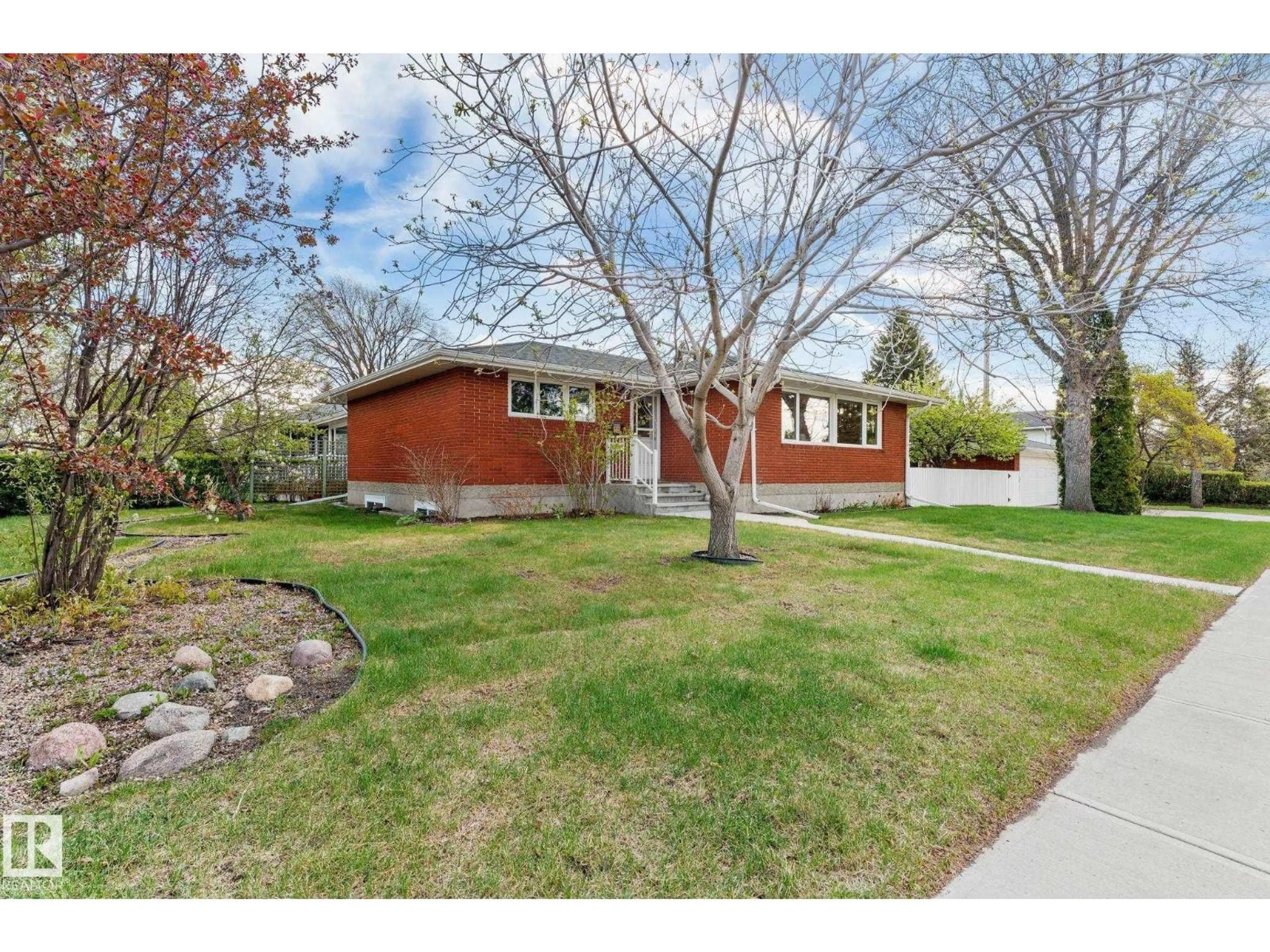 Home with brick exterior material, street for NW - 4719 117A ST, Edmonton Alberta T6H0E9