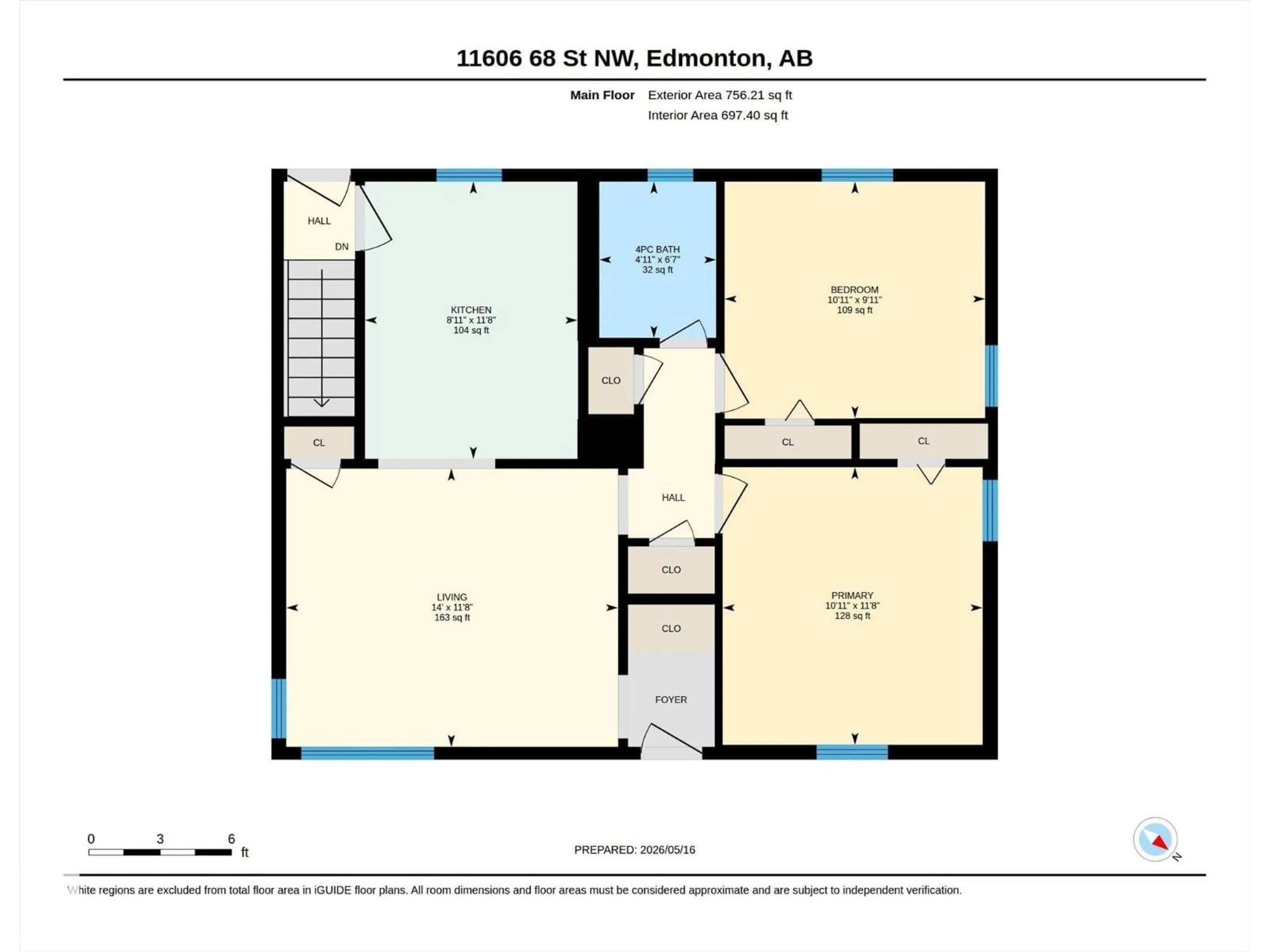 Floor plan for 11606 68 ST, Edmonton Alberta T5B1P3