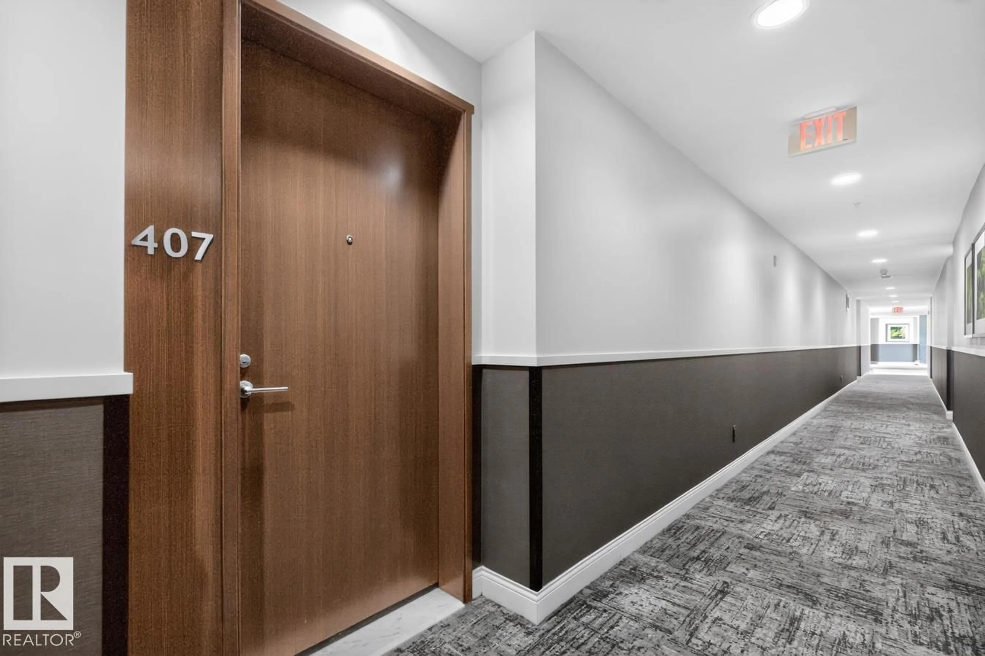 Indoor foyer for 407 - 2504 109 ST, Edmonton Alberta T6J2H3
