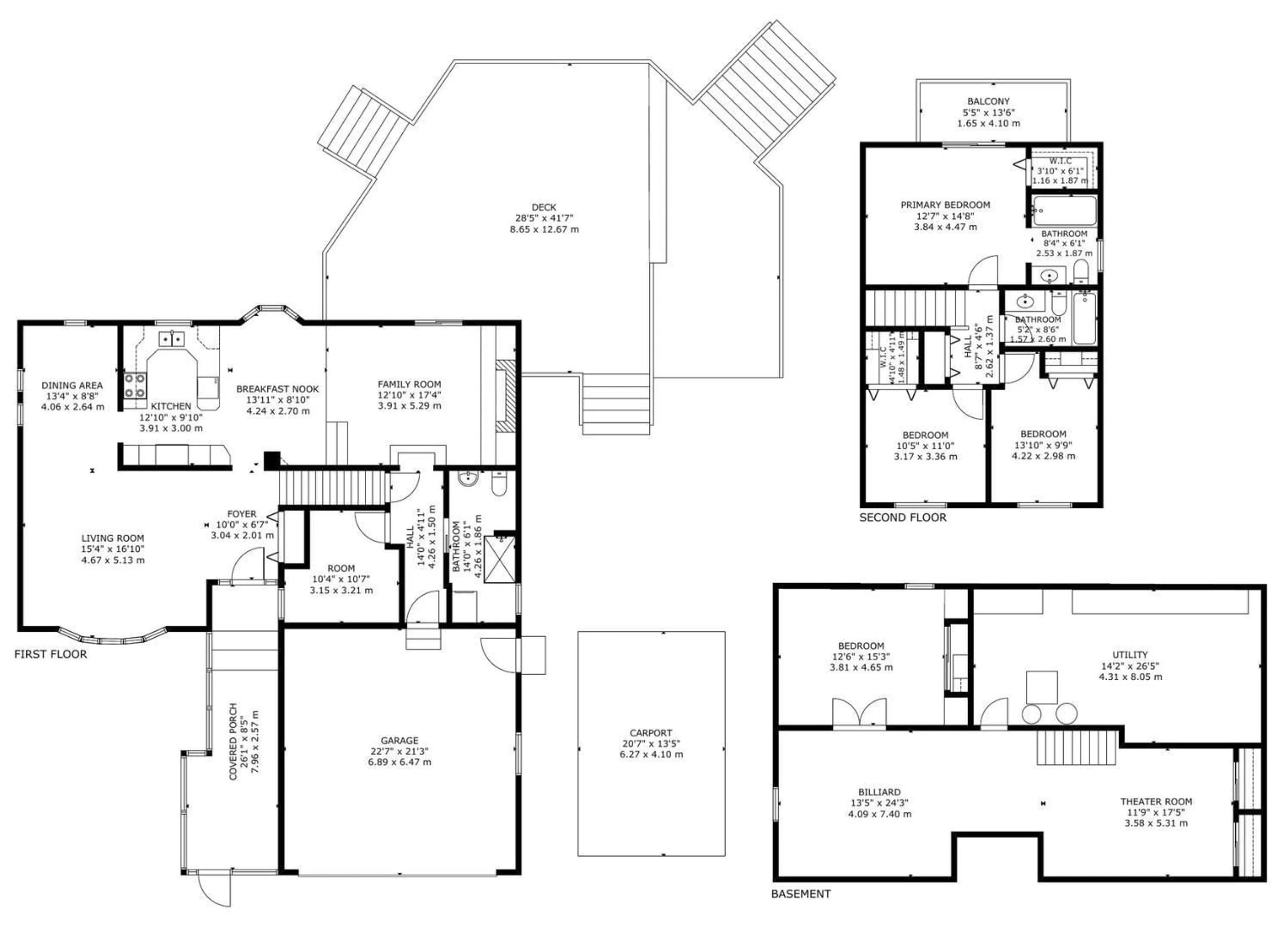 Floor plan for #6 - 53218 RGE ROAD 14, Rural Parkland County Alberta T7Y0G3