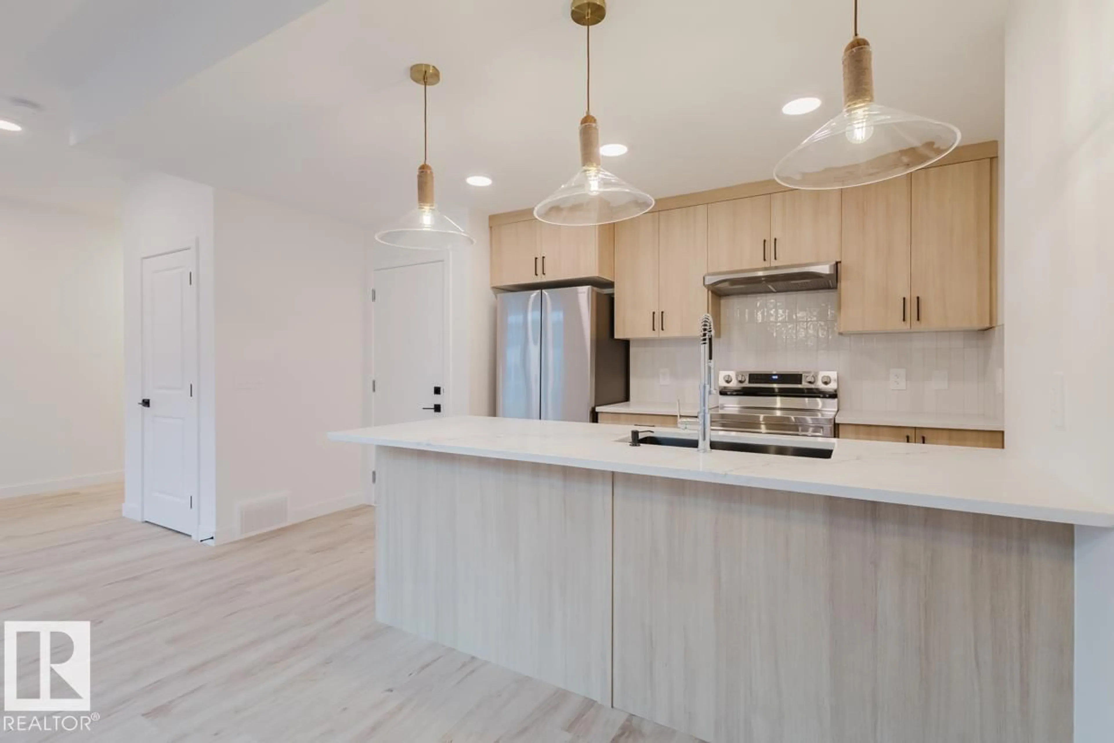 Open concept kitchen, unknown for #3 - 16231 19 AV, Edmonton Alberta T6W5C6