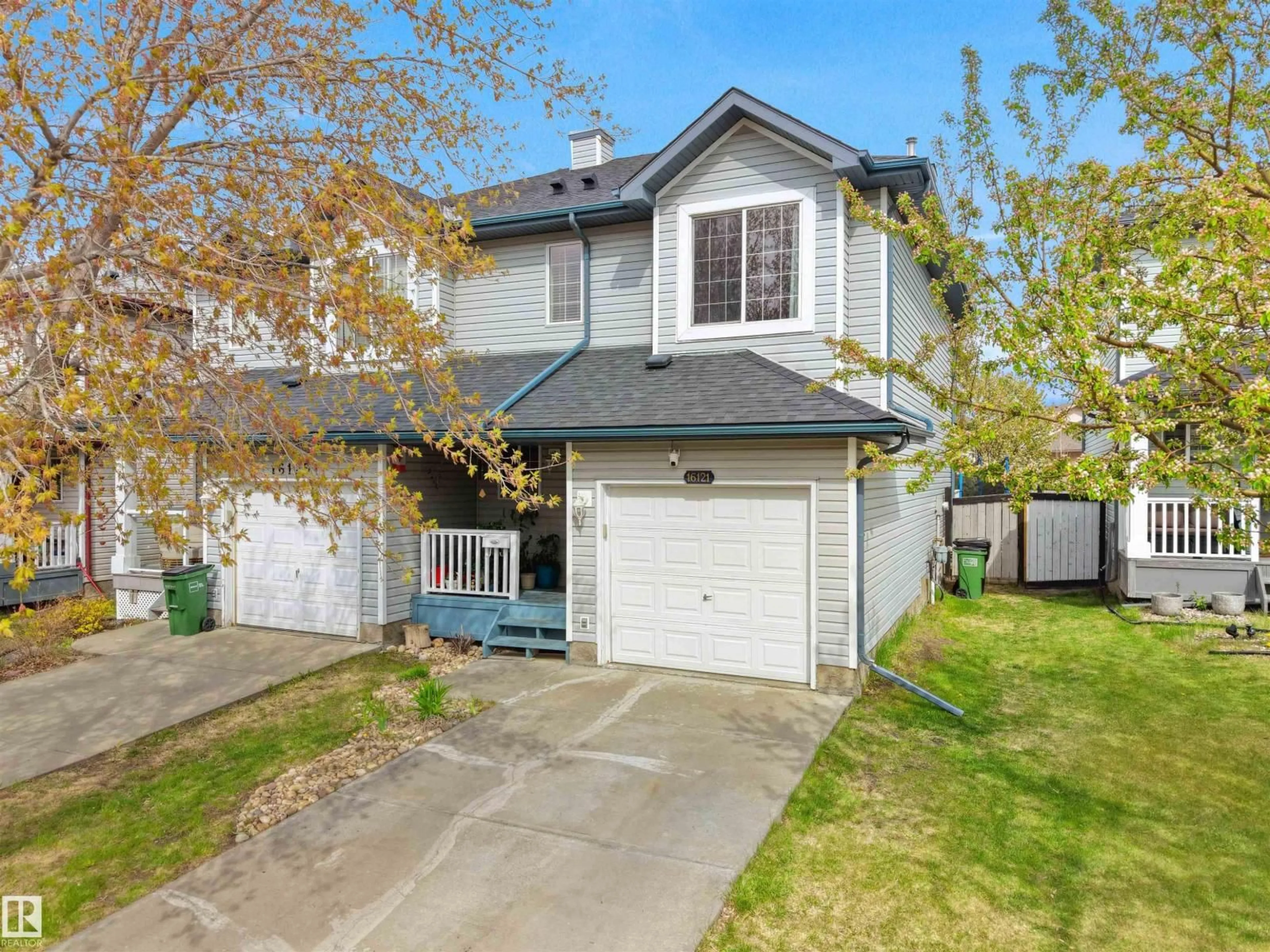 Home with vinyl exterior material, street for NW - 16121 131A ST, Edmonton Alberta T6V1X7