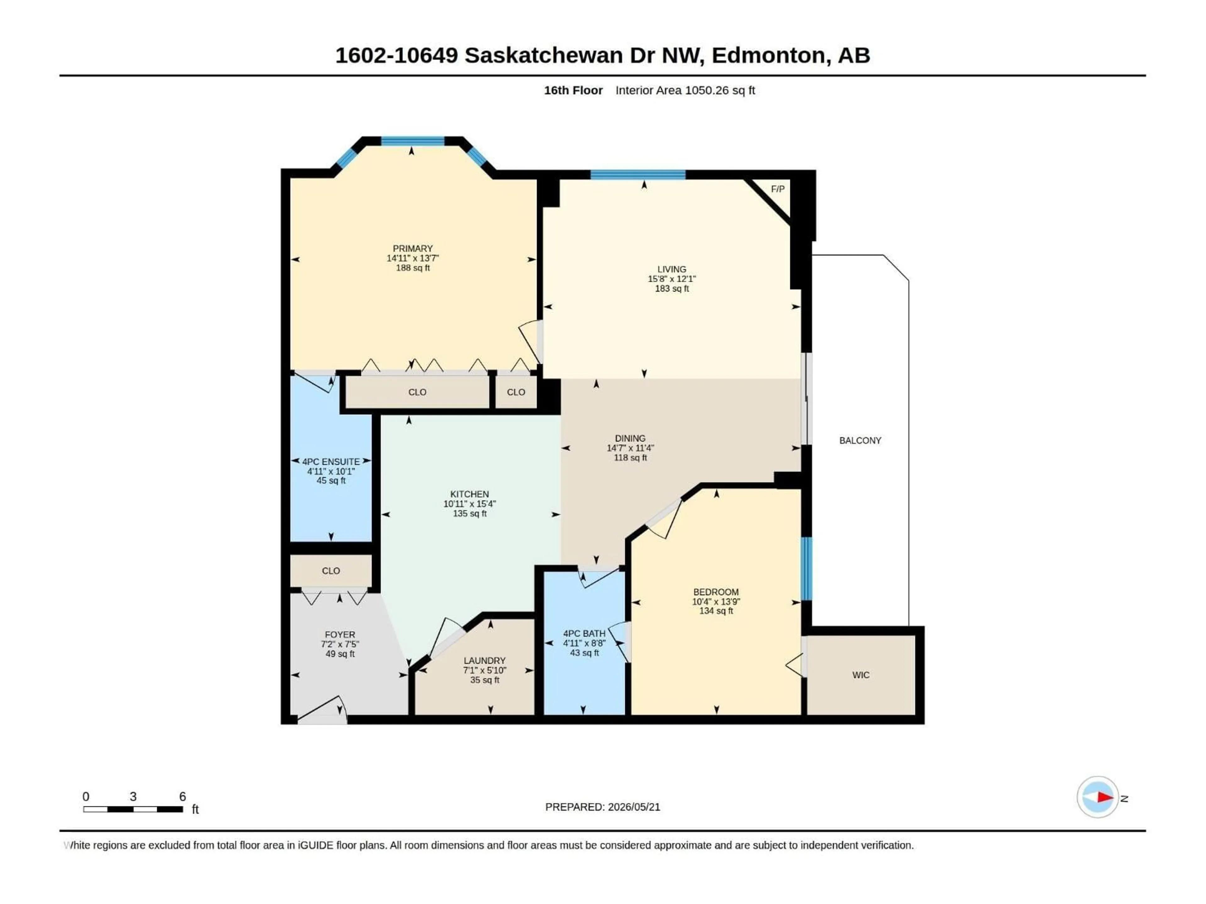 Floor plan for 1602 SASKATCHEWAN DR, Edmonton Alberta T6E6S8