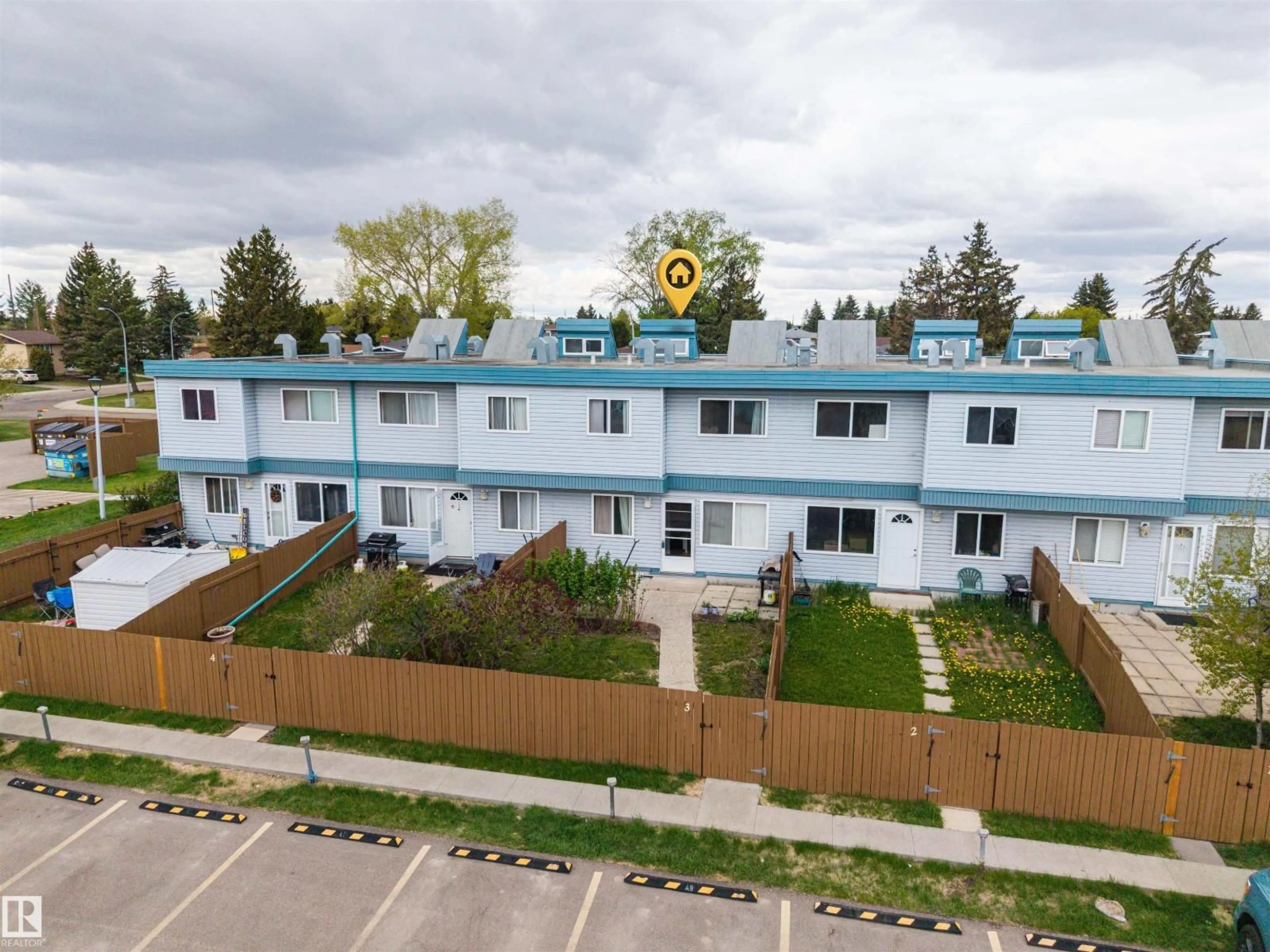 A pic from outside/outdoor area/front of a property/back of a property/a pic from drone, street for #3 - 18315 89 AV, Edmonton Alberta T5T1X2