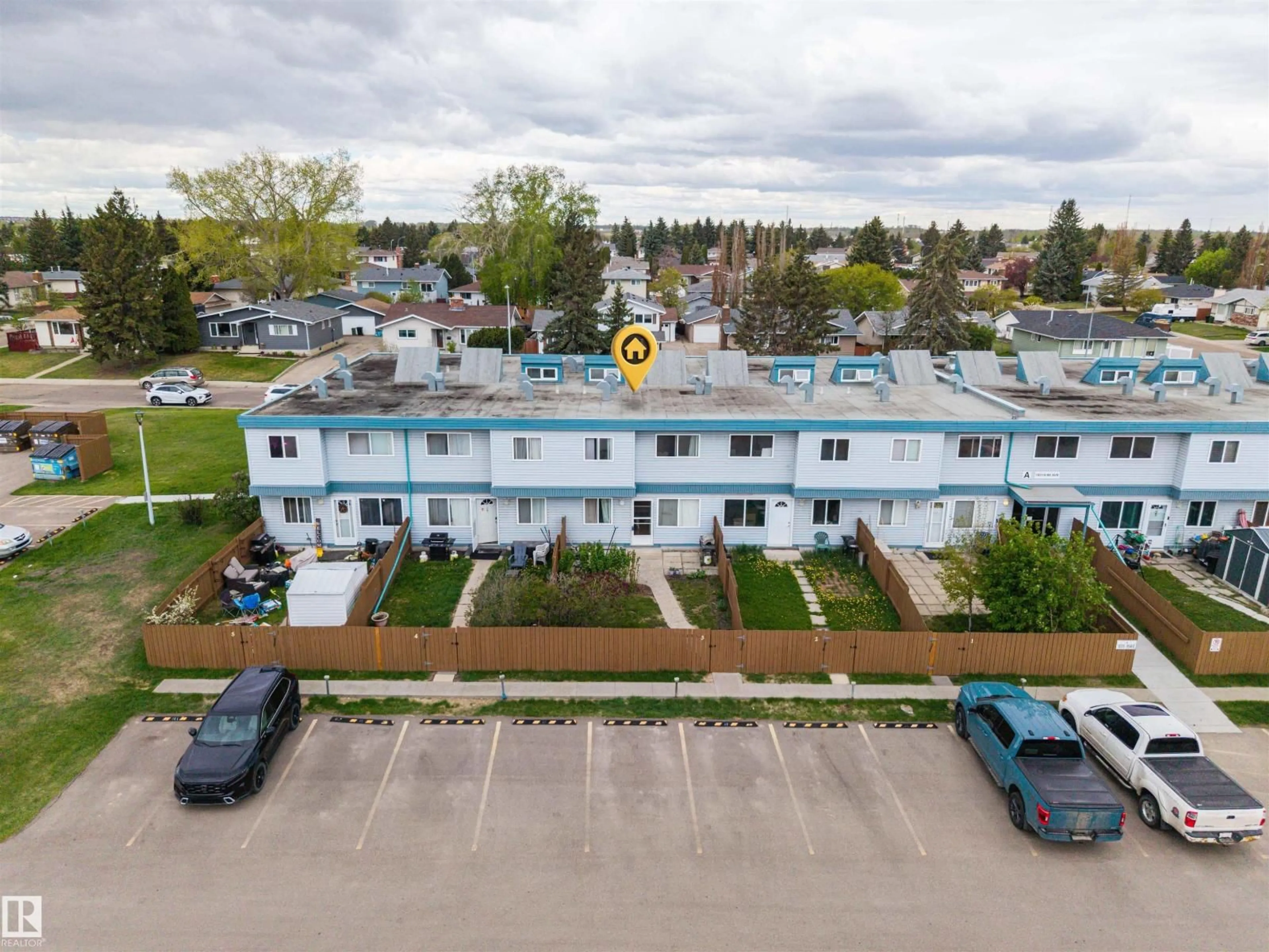 A pic from outside/outdoor area/front of a property/back of a property/a pic from drone, unknown for #3 - 18315 89 AV, Edmonton Alberta T5T1X2