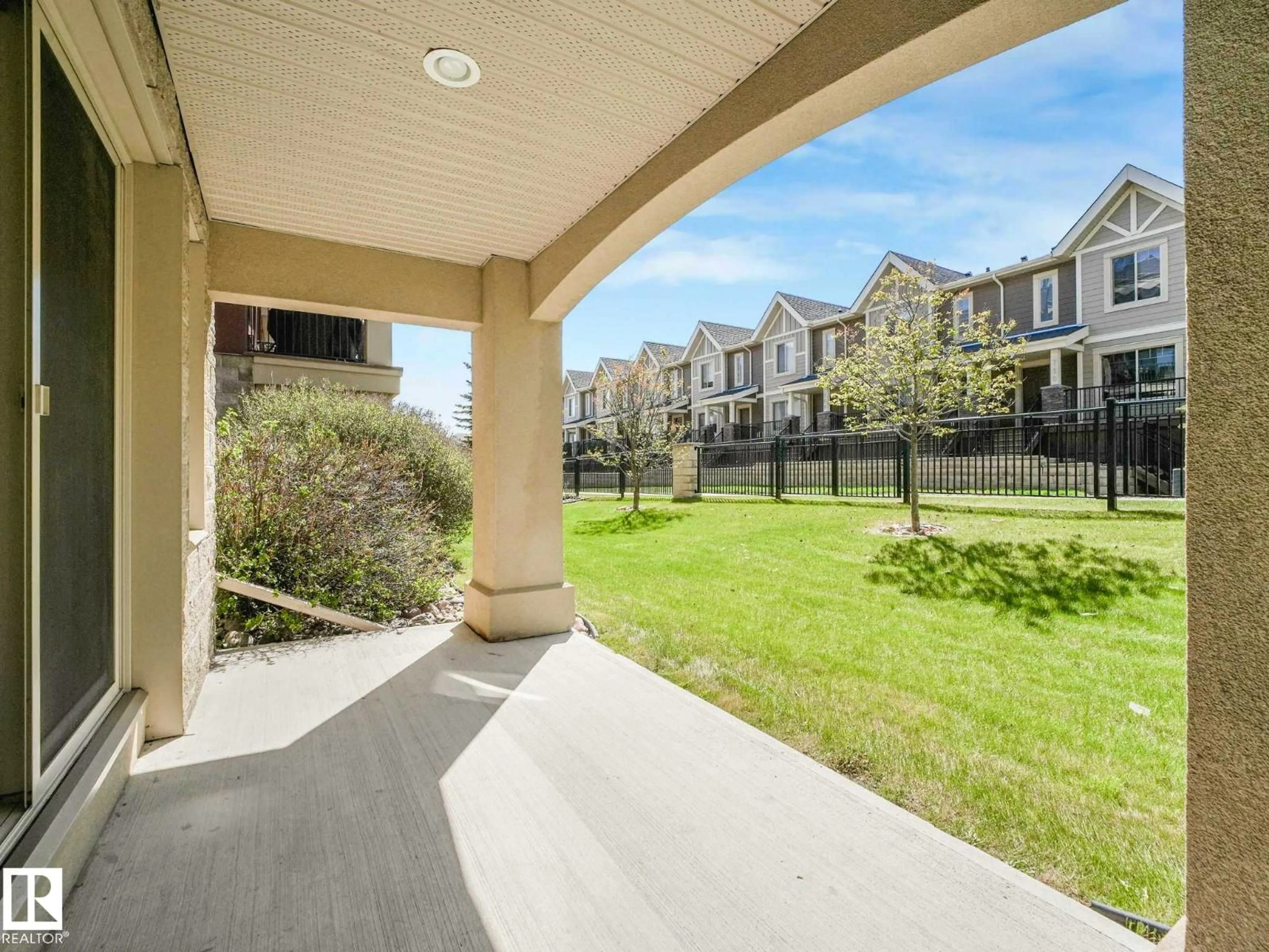 Patio, unknown for #111 - 501 PALISADES WY, Sherwood Park Alberta T8H0H7