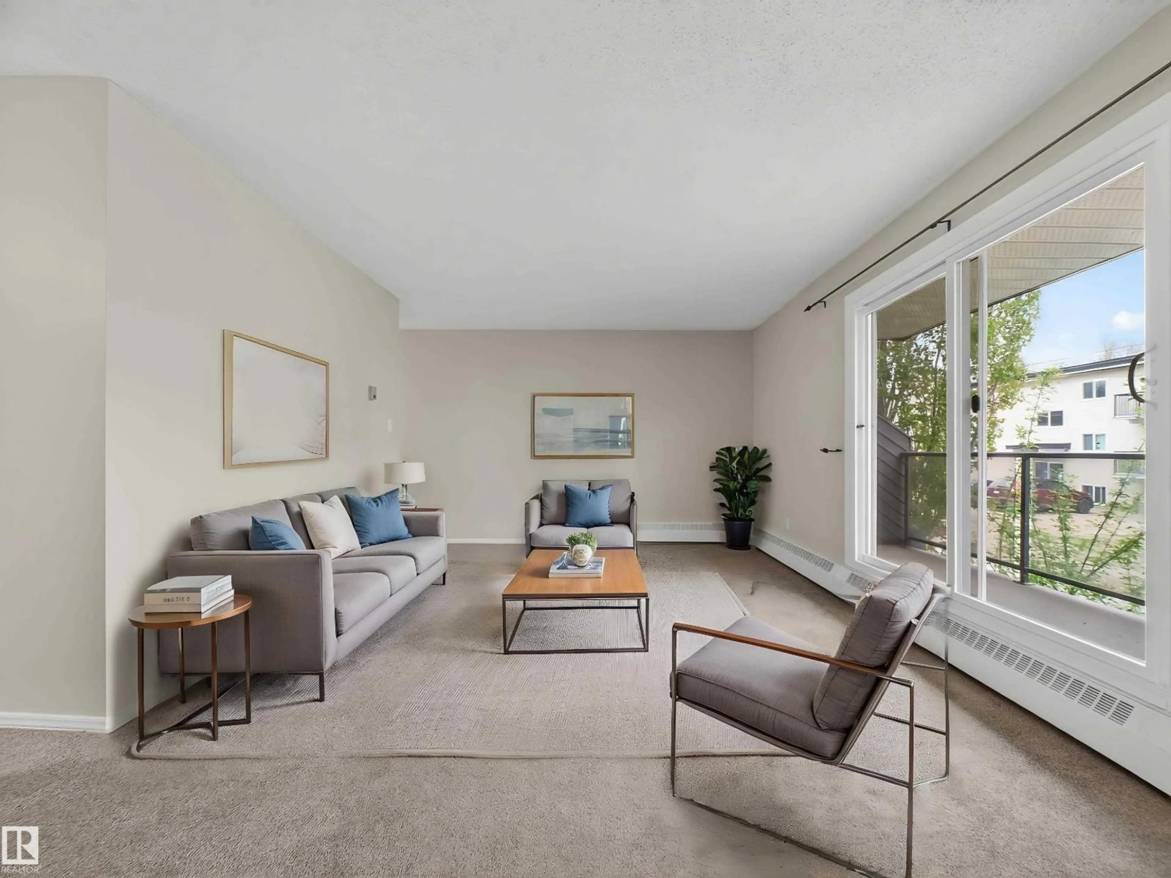 Living room with furniture, unknown for #204 - 10731 84 AV, Edmonton Alberta T6E2H8