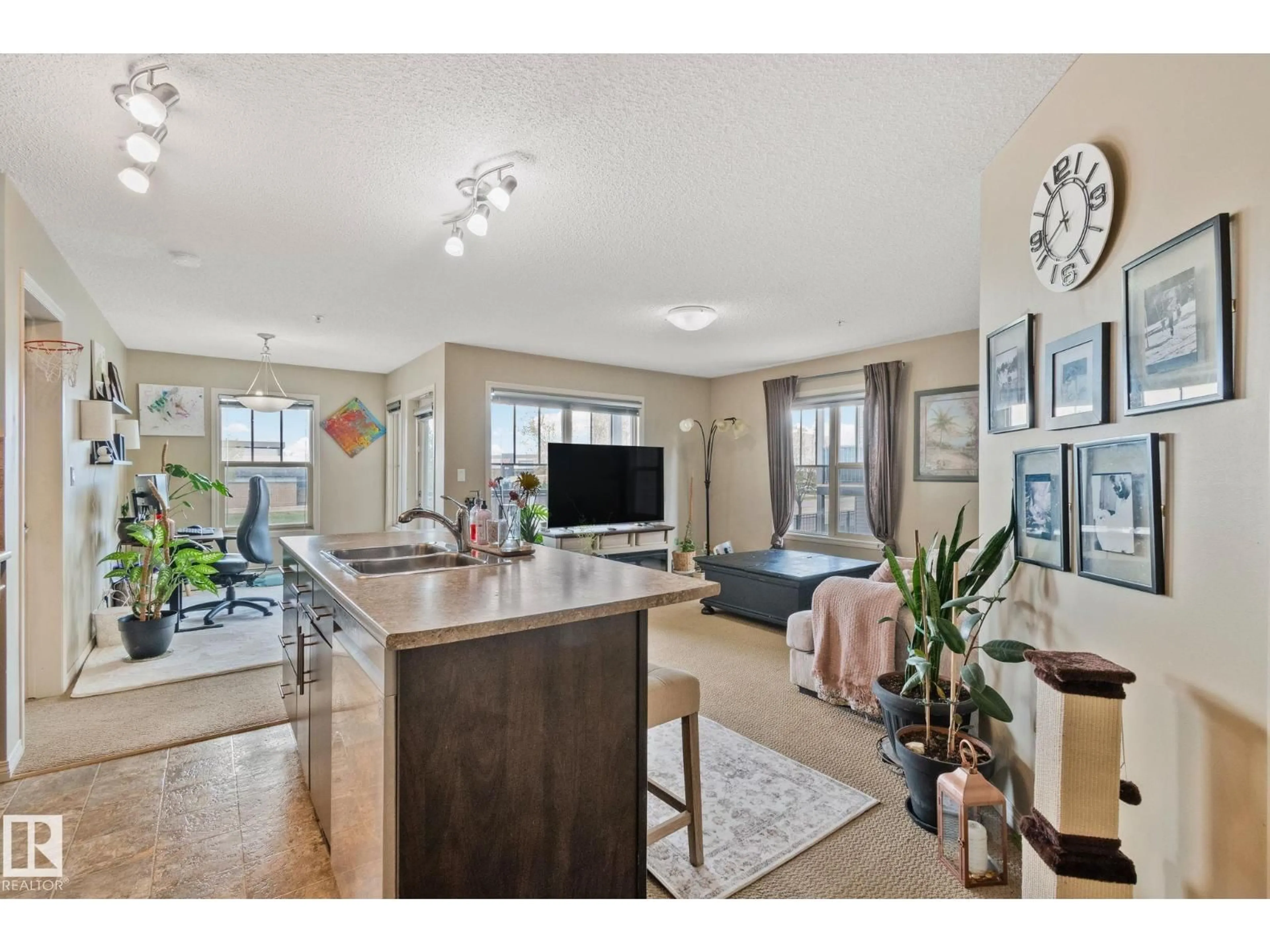 Open concept kitchen, unknown for 206 - 103 AMBLESIDE DR, Edmonton Alberta T6W0J4