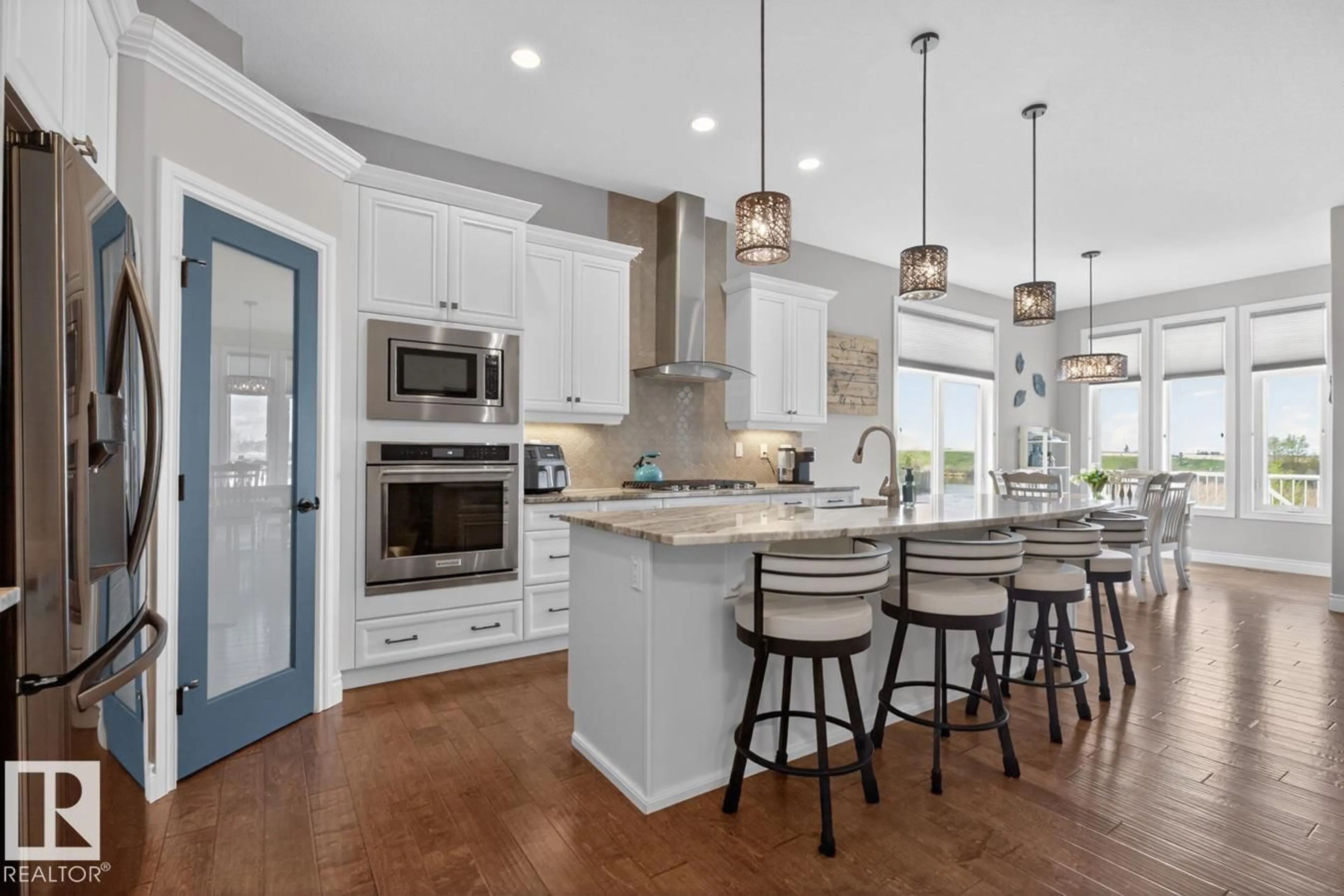 Open concept kitchen, unknown for 4232 8 ST, Edmonton Alberta T6T0W7