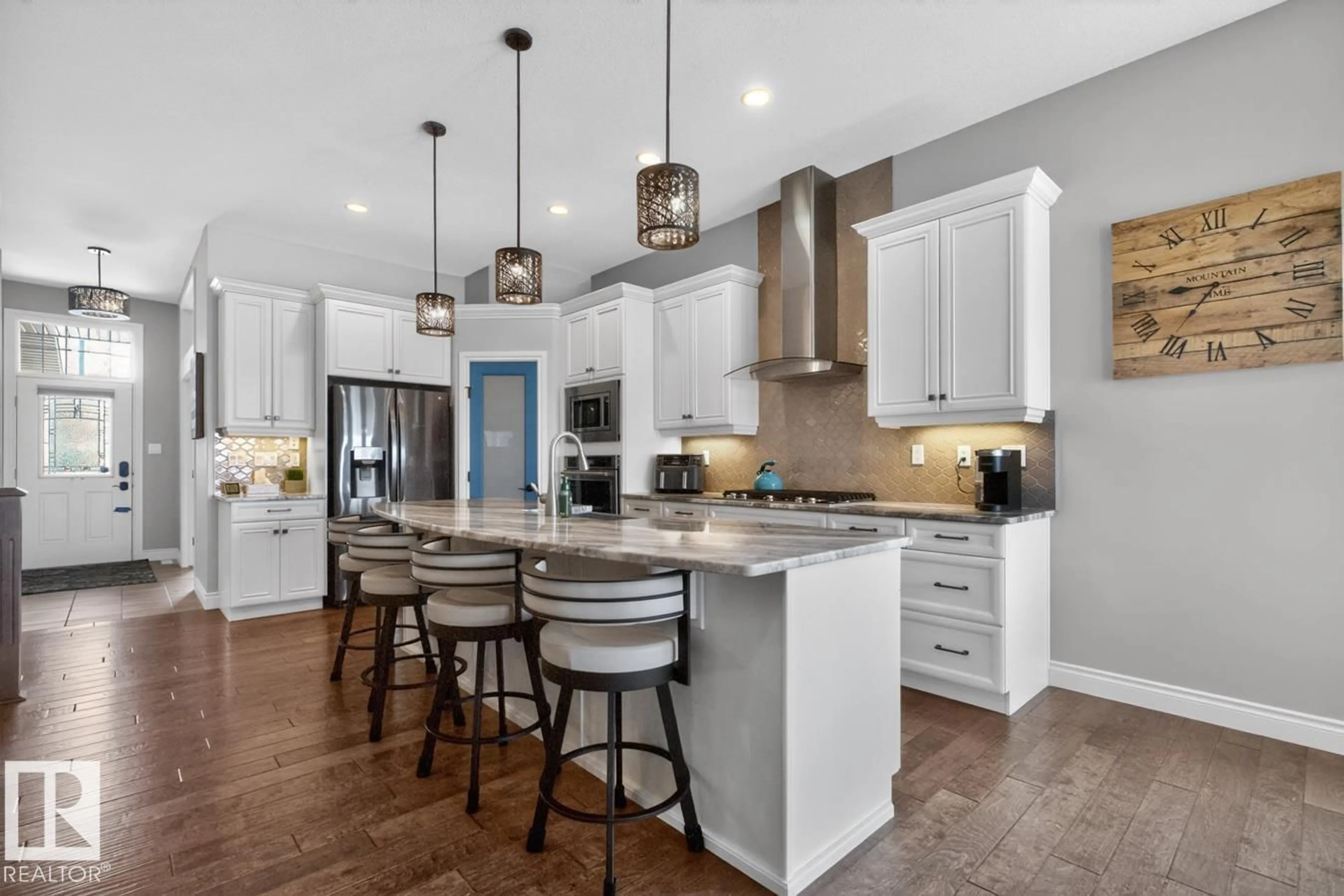 Open concept kitchen, unknown for 4232 8 ST, Edmonton Alberta T6T0W7