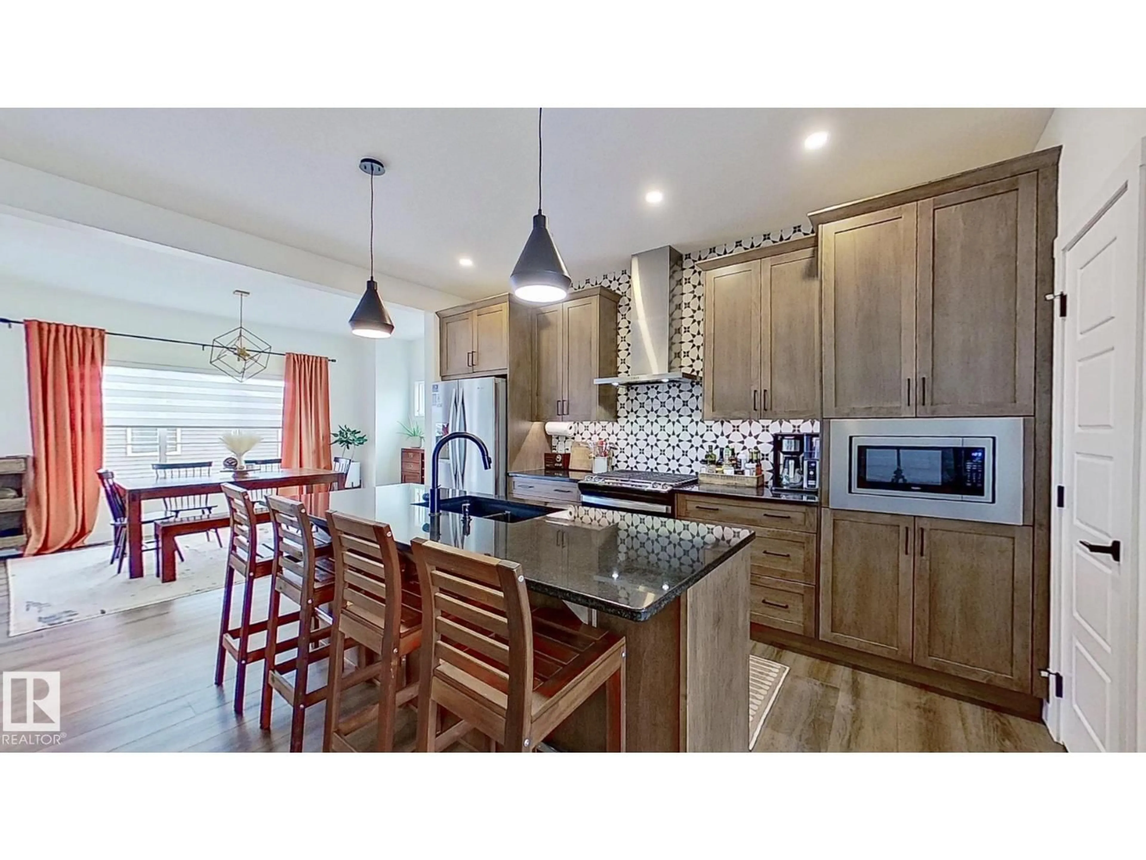 Open concept kitchen, unknown for 37 EMBERSIDE LINK, Cochrane Alberta T4C3A8