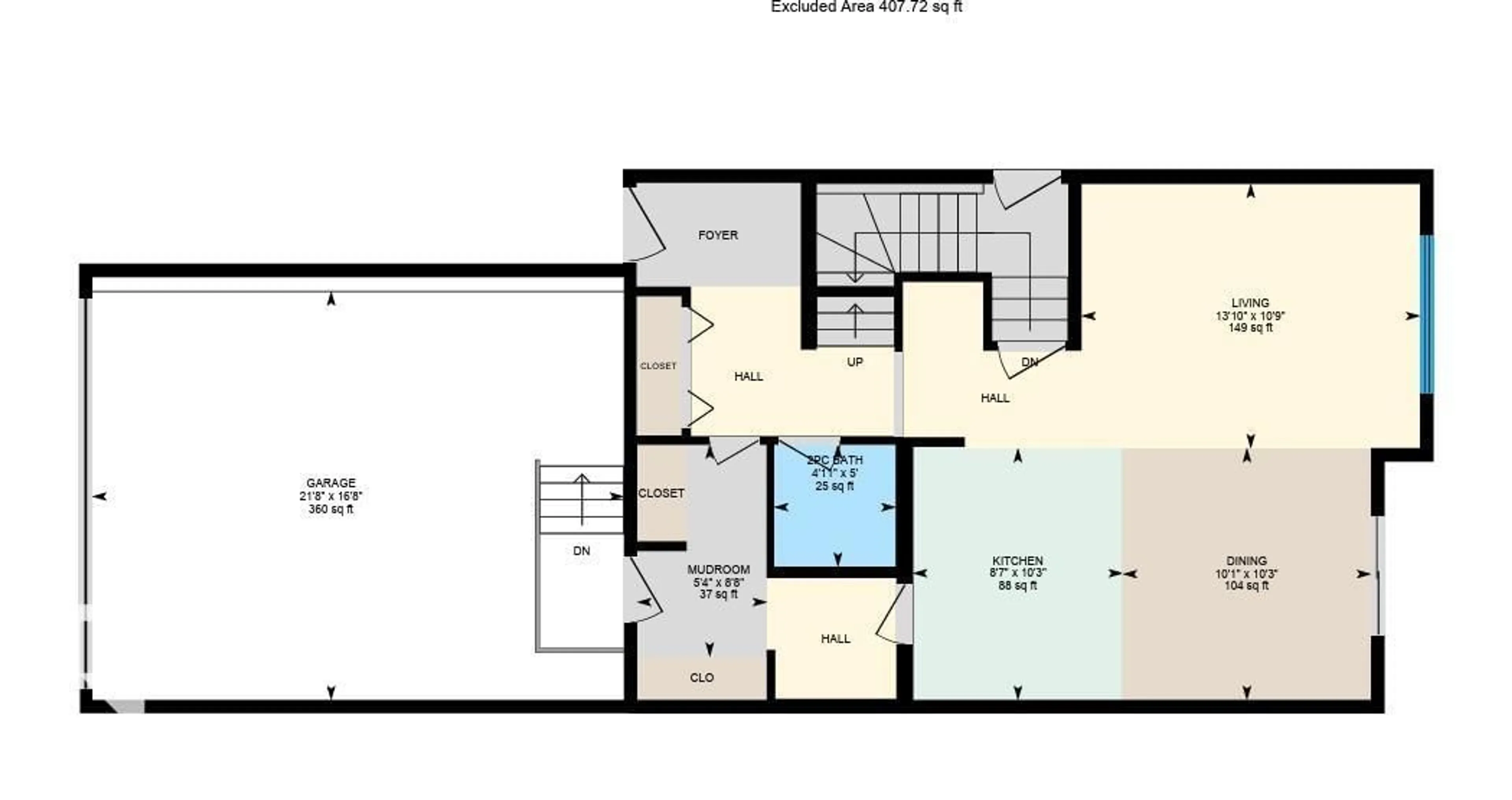 Floor plan for 5106 LARK CR, Edmonton Alberta T5S0N9