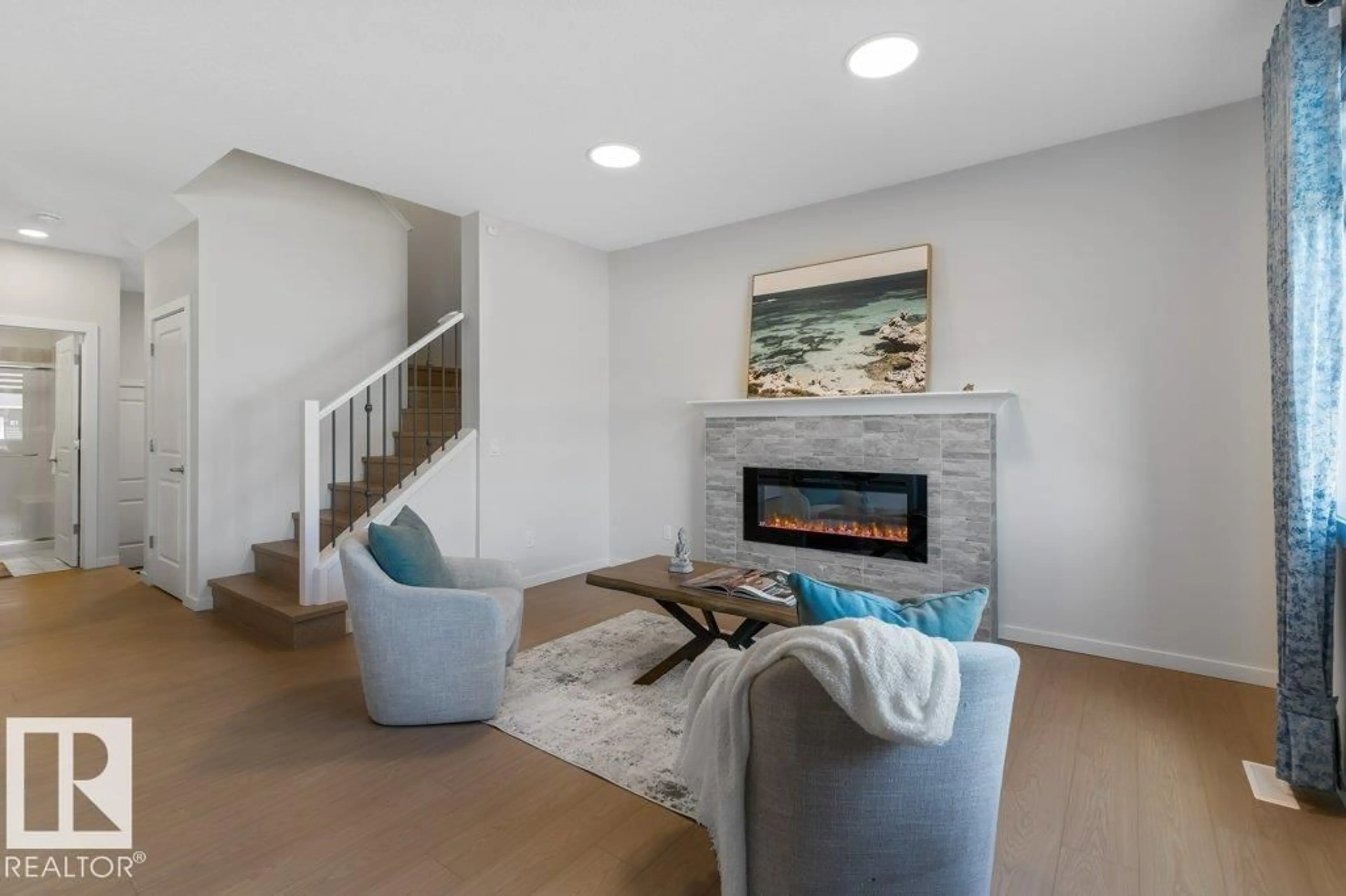 Living room with furniture, unknown for 17339 3 ST, Edmonton Alberta T5Y4G7