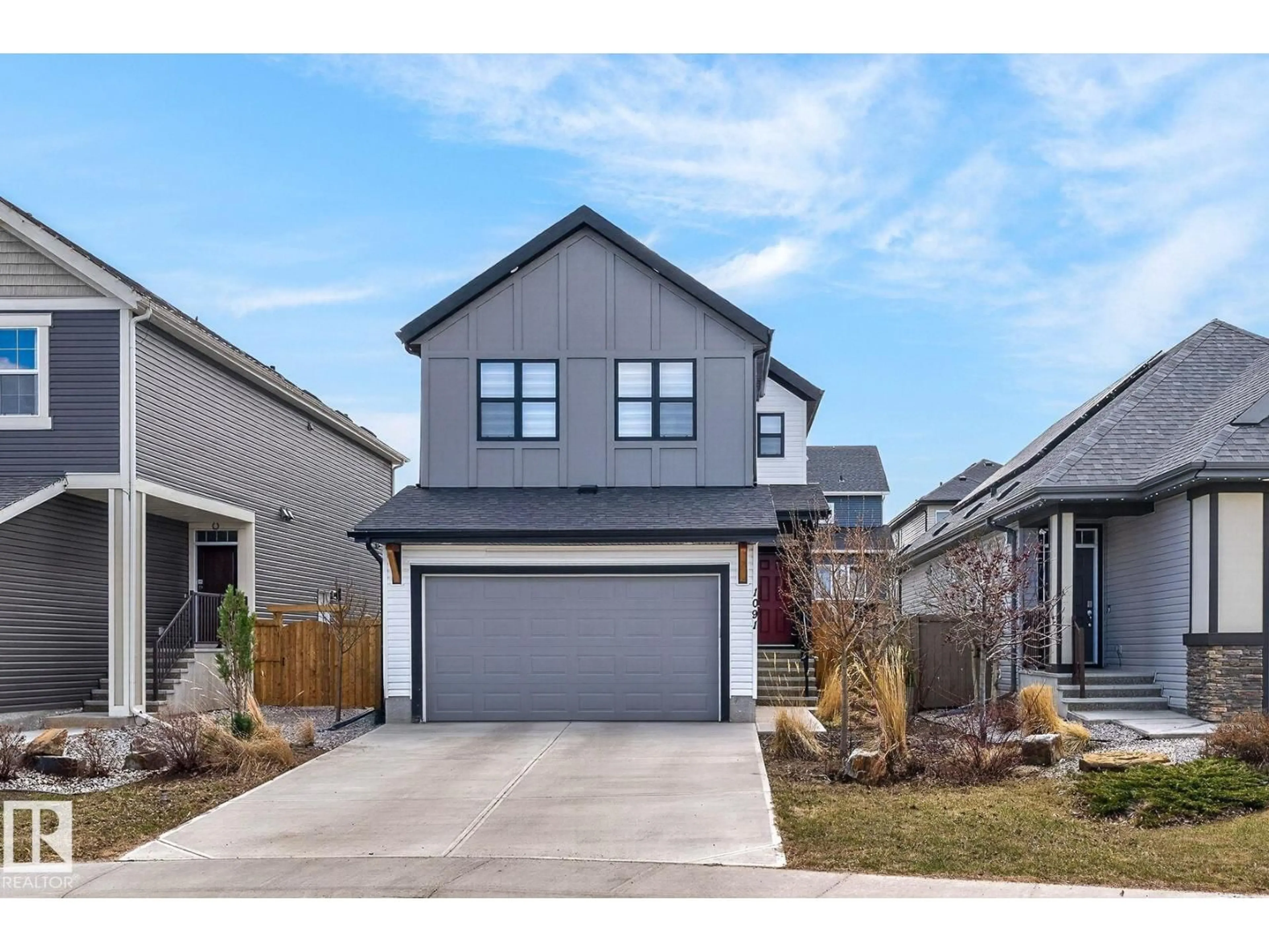 Home with brick exterior material, street for NW - 1091 SECORD PM, Edmonton Alberta T5T7A7