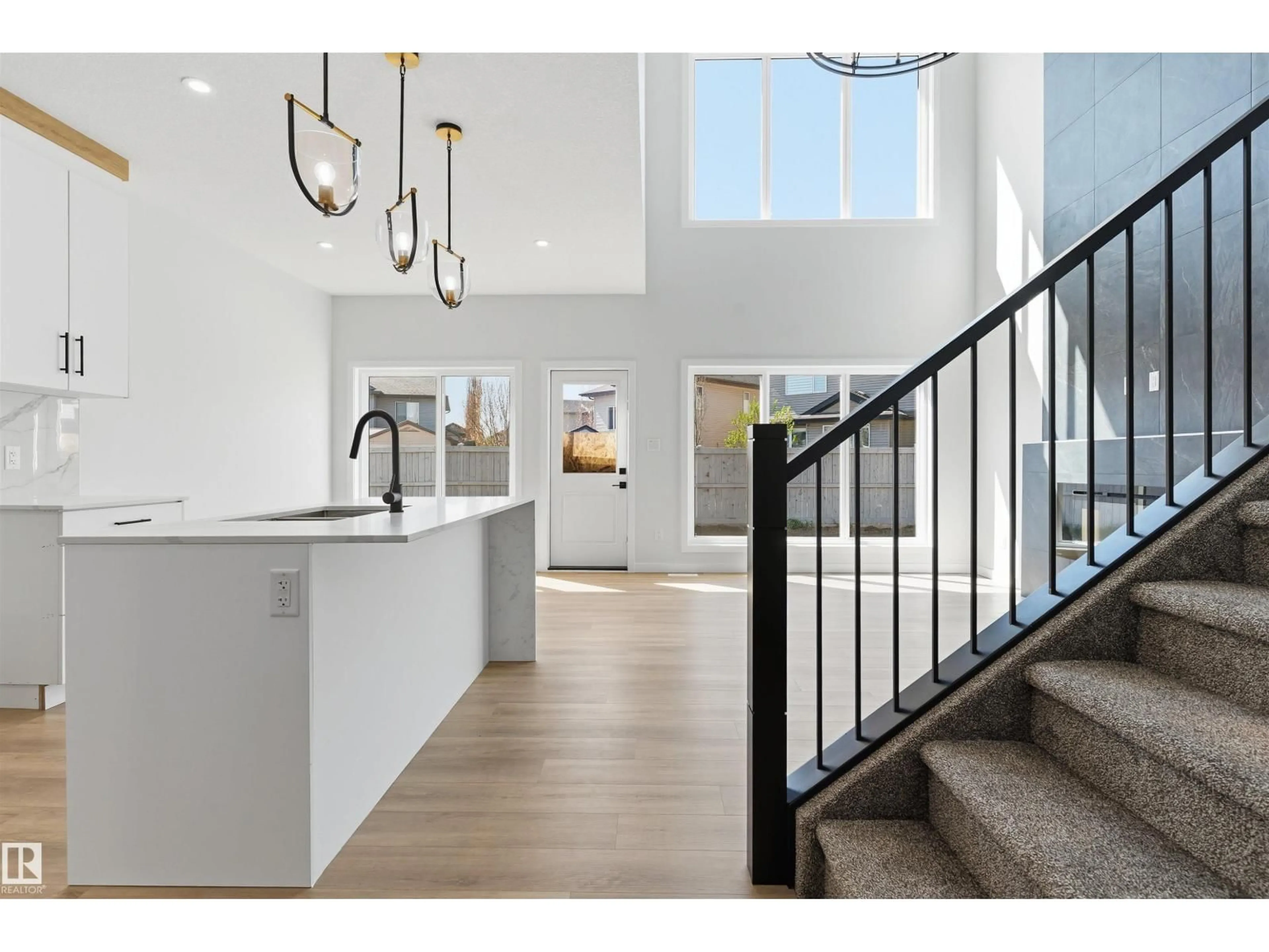 Open concept kitchen, unknown for NW - 8727 181 AV, Edmonton Alberta T5Z0X2