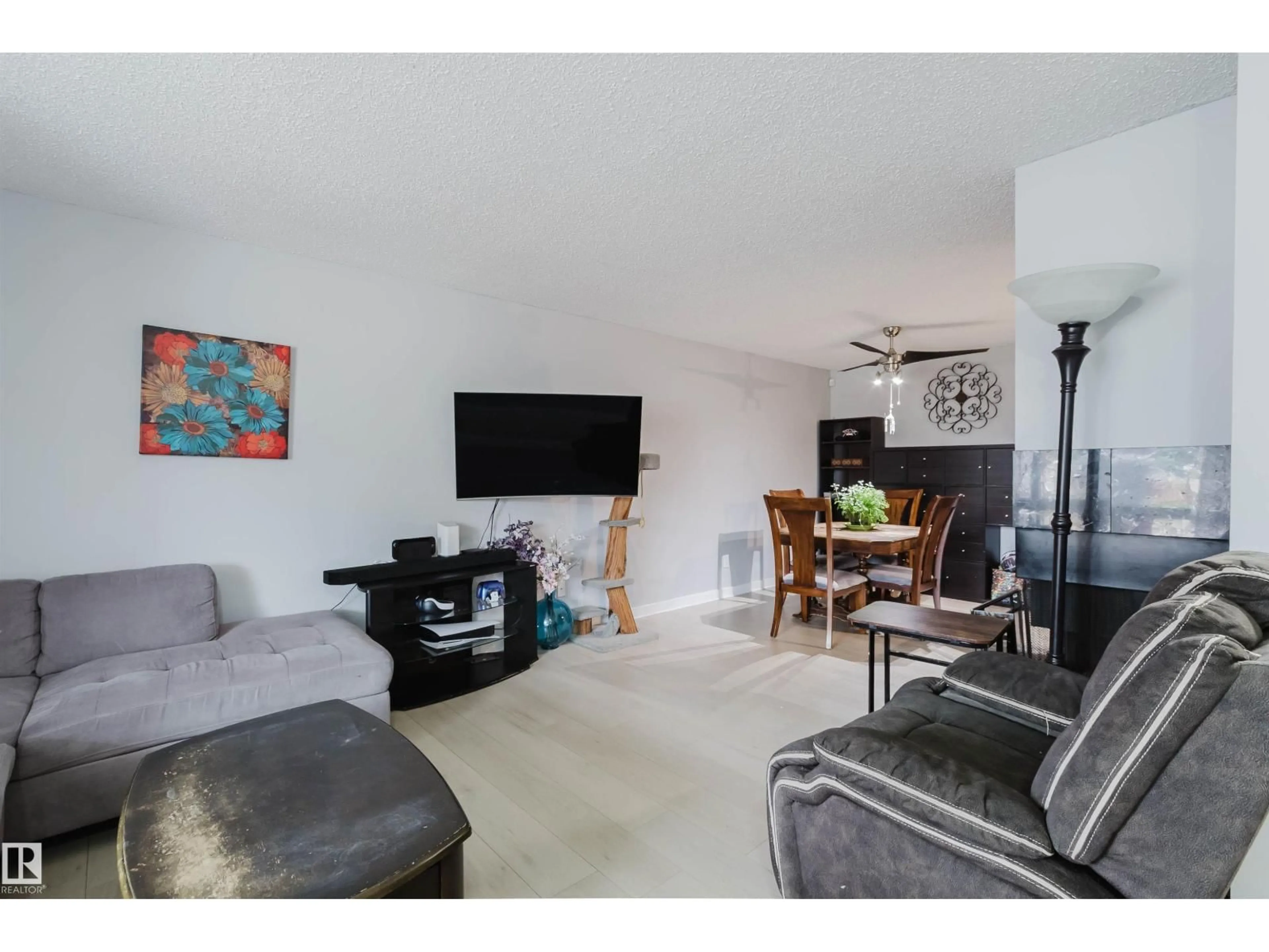 Living room with furniture, unknown for 15017 26 ST, Edmonton Alberta T5Y2G6