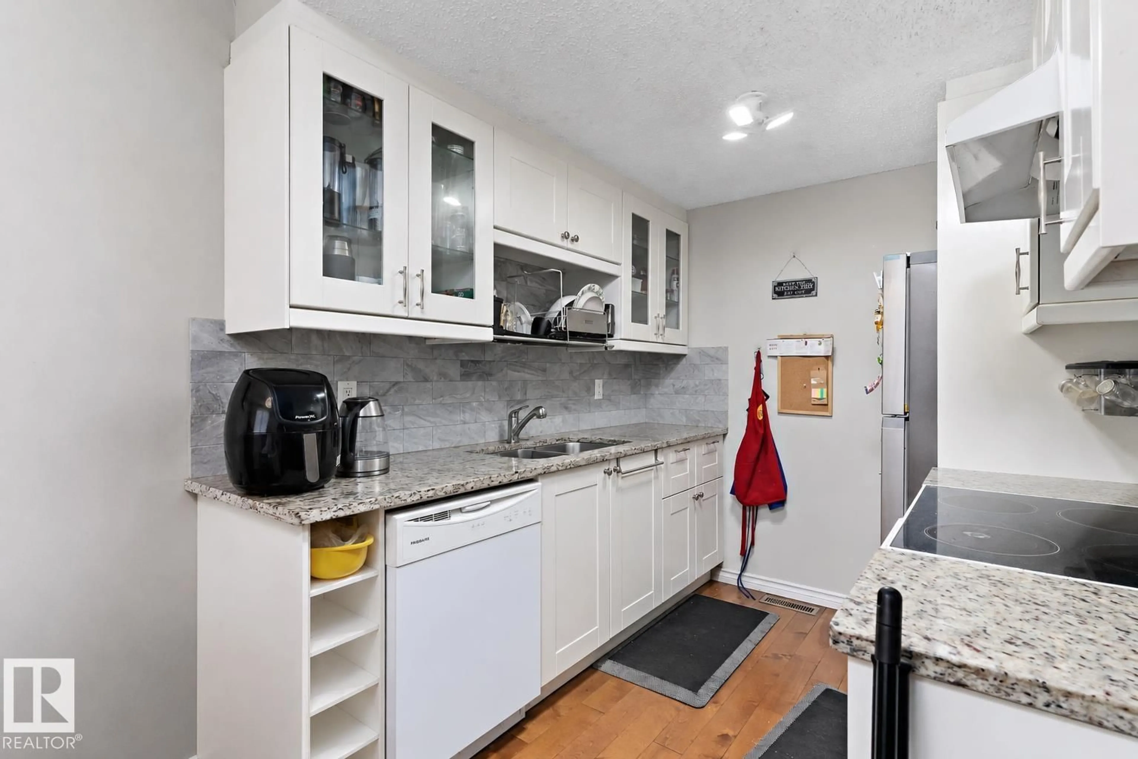 Standard kitchen, ceramic/tile floor for 6617 180 ST NW, Edmonton Alberta T5T2A3