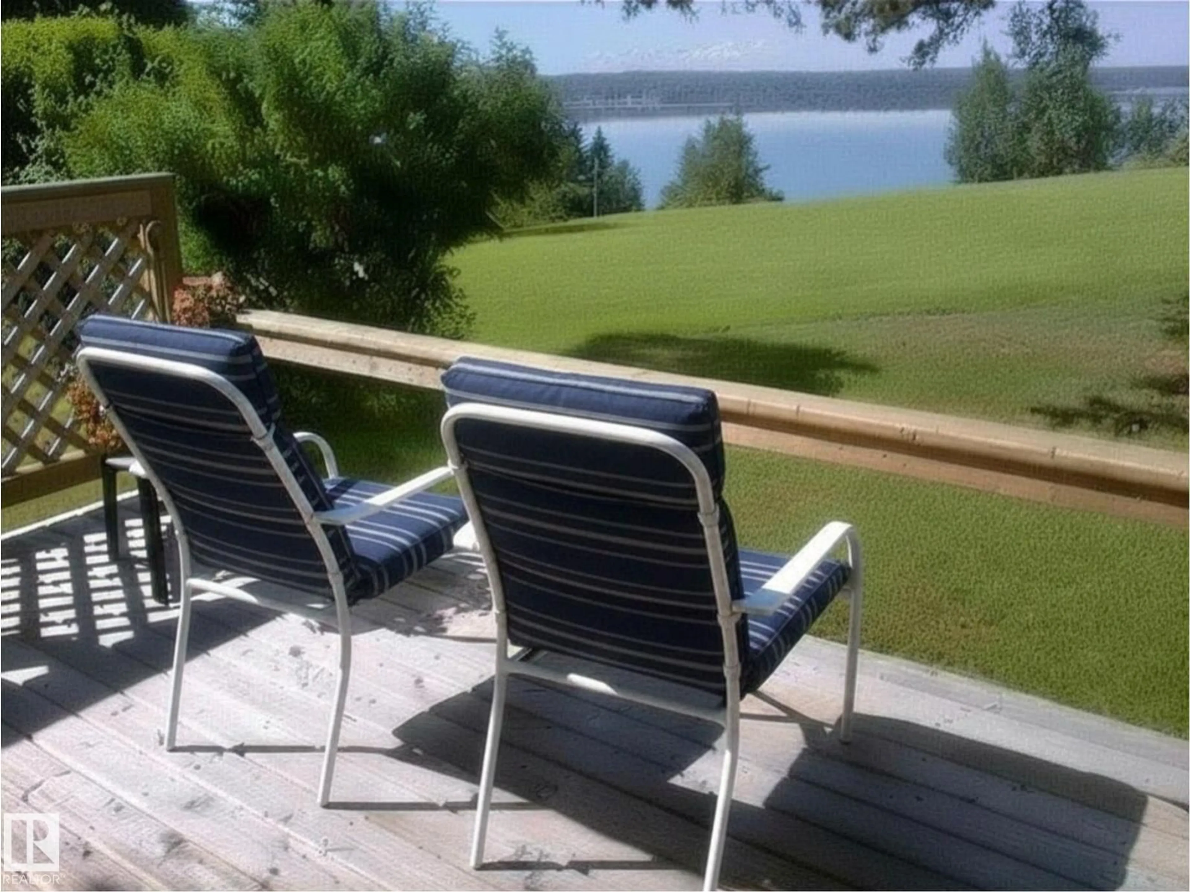 Patio, water/lake/river/ocean view for 22 LAKE STREET, Rural Lac Ste. Anne County Alberta T0E0N0