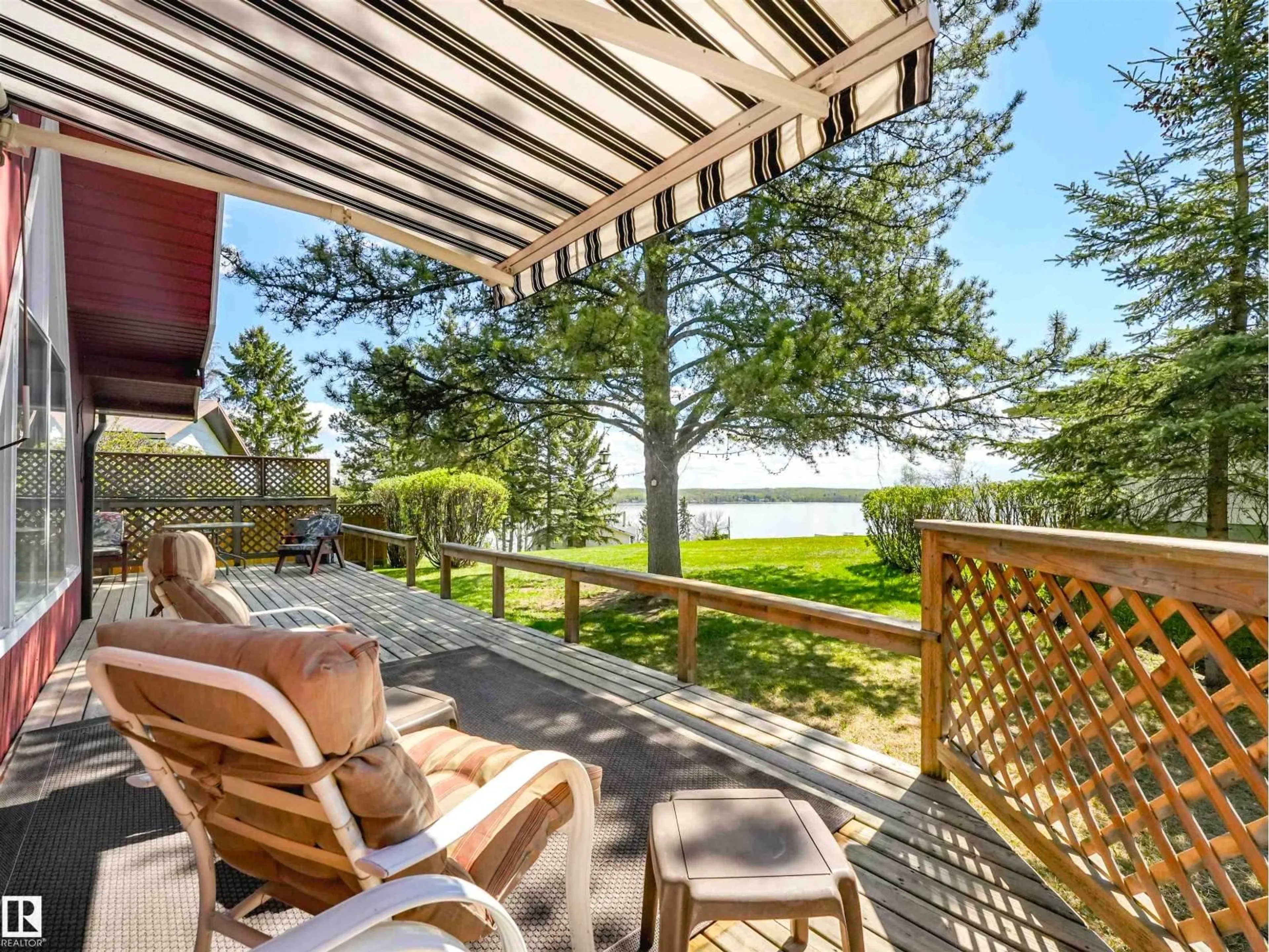 Patio, water/lake/river/ocean view for 22 LAKE STREET, Rural Lac Ste. Anne County Alberta T0E0N0