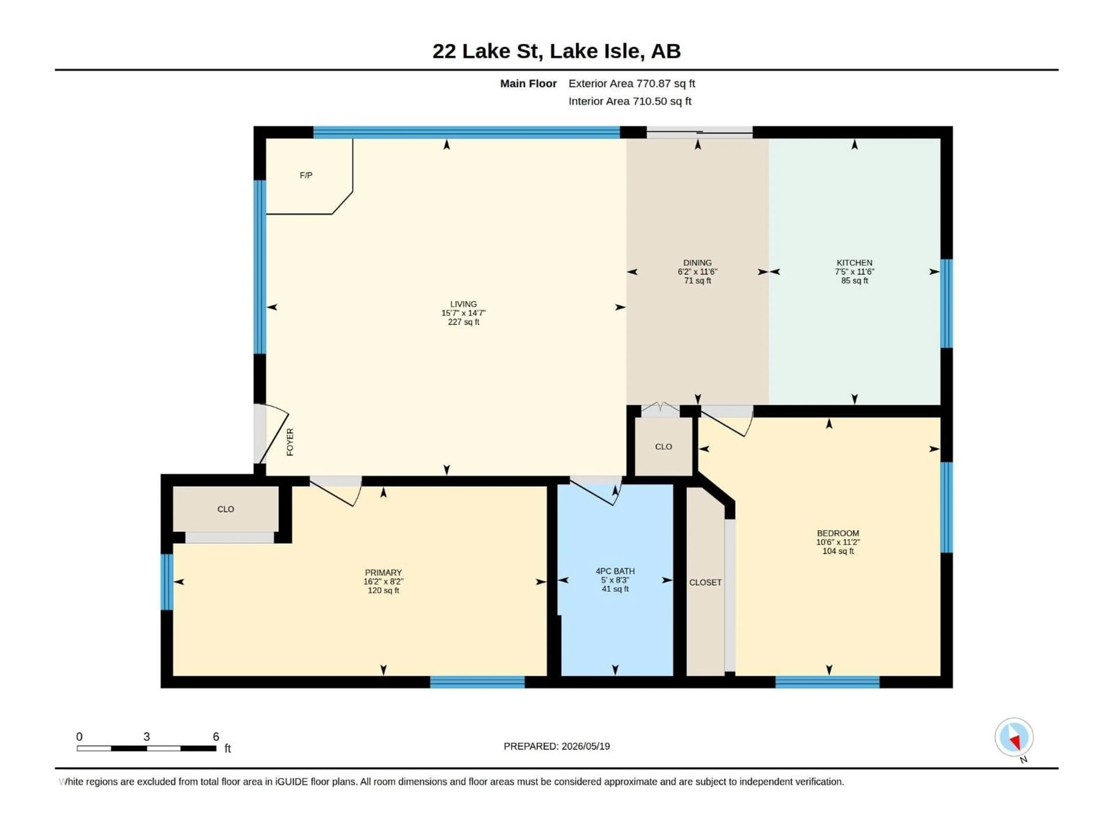 Floor plan for 22 LAKE STREET, Rural Lac Ste. Anne County Alberta T0E0N0