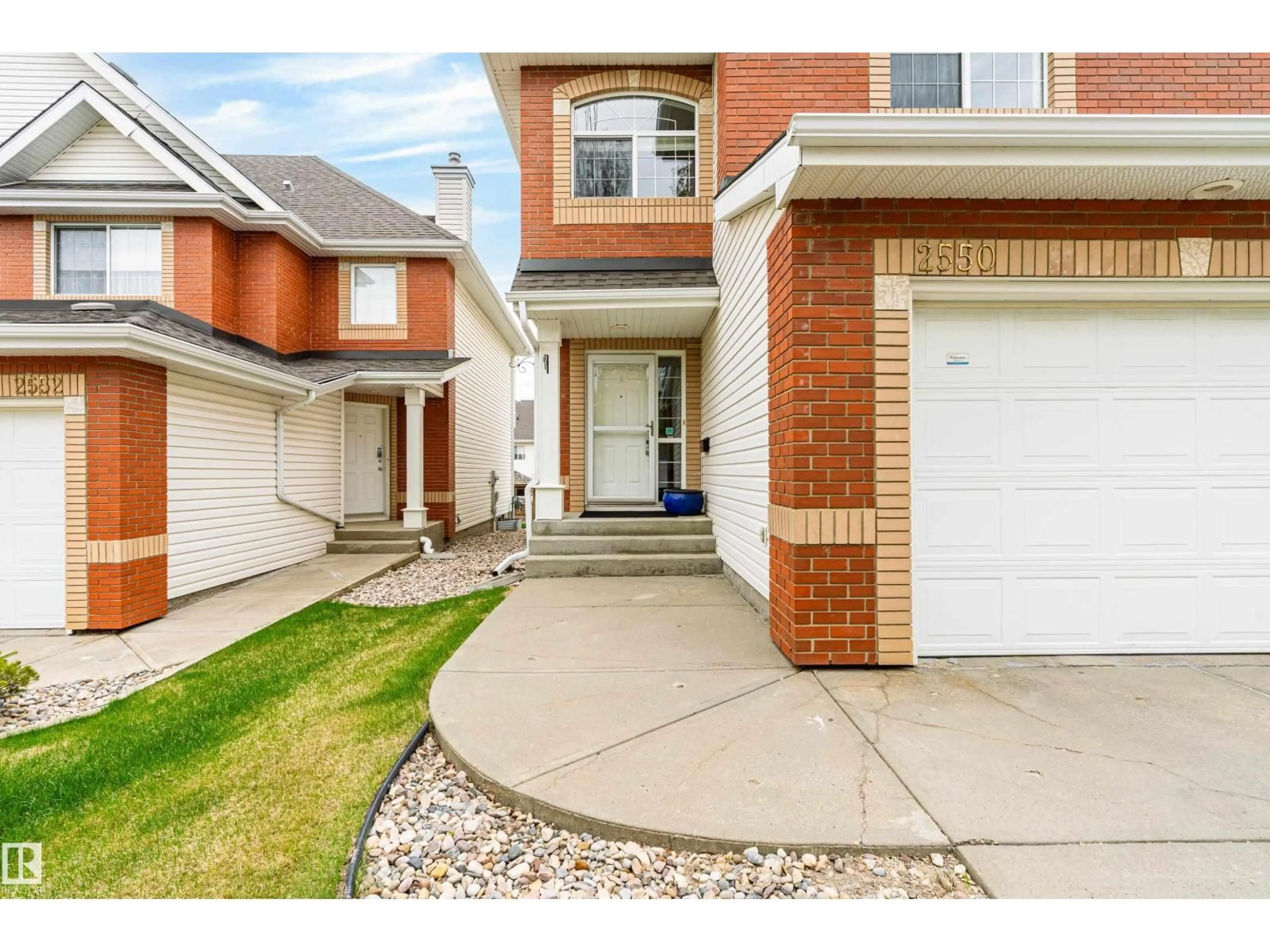 Home with brick exterior material, street for 2550 RABBIT HILL RD, Edmonton Alberta T6R2Y9