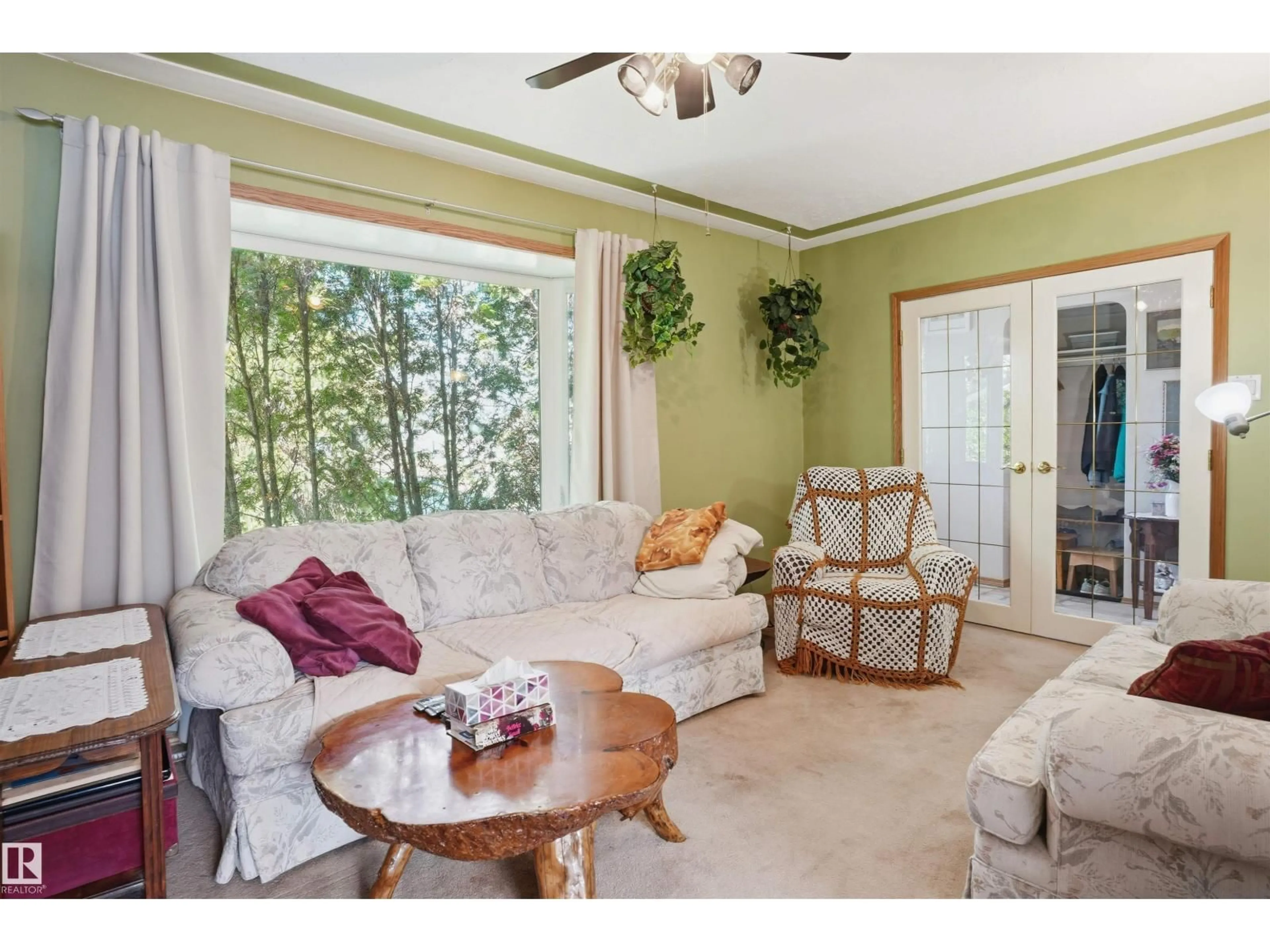 Living room with furniture, unknown for NW - 10943 149 ST, Edmonton Alberta T5P1M7